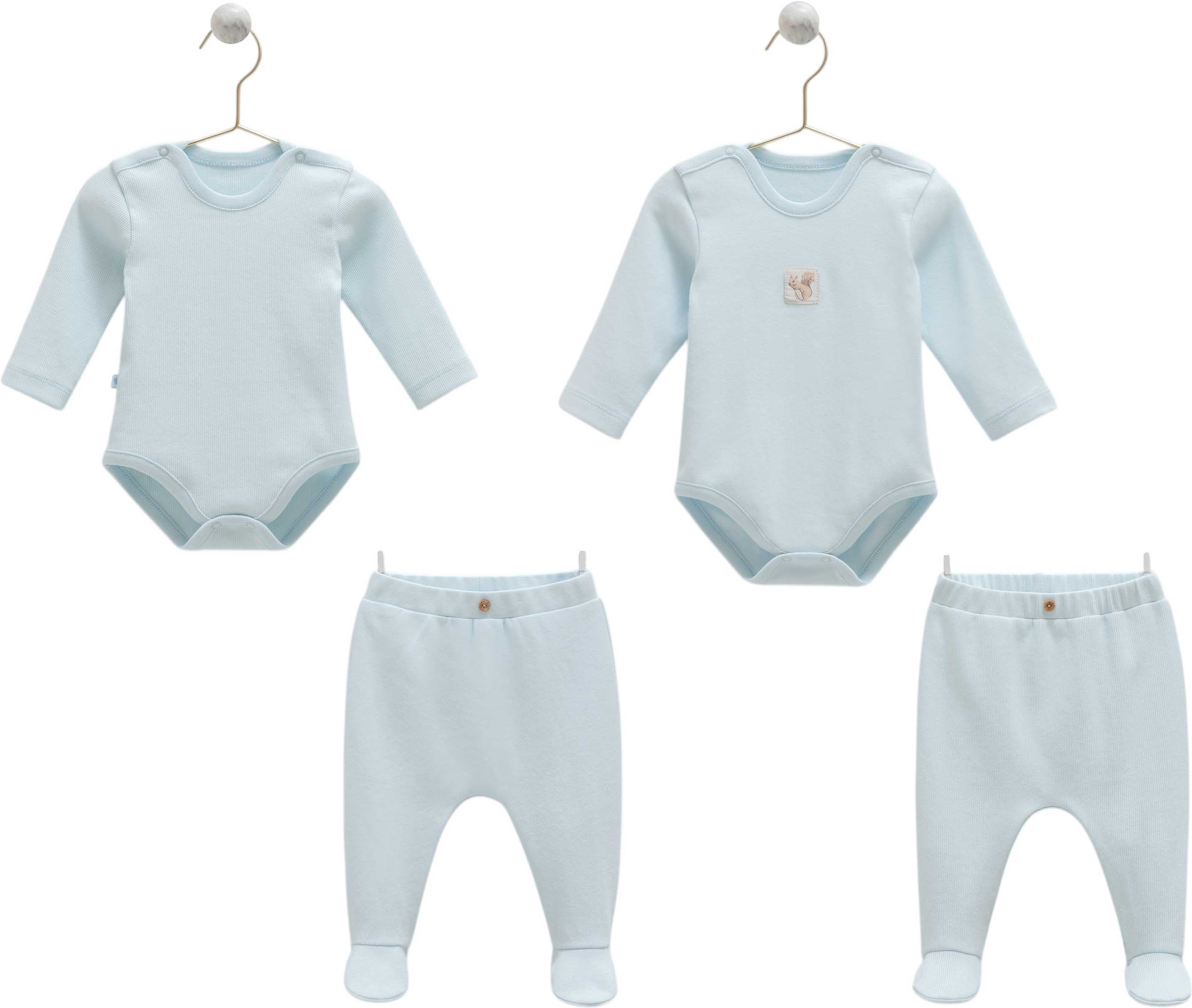 Set body+pants (pack of 2 sets), series HELLO FOREST