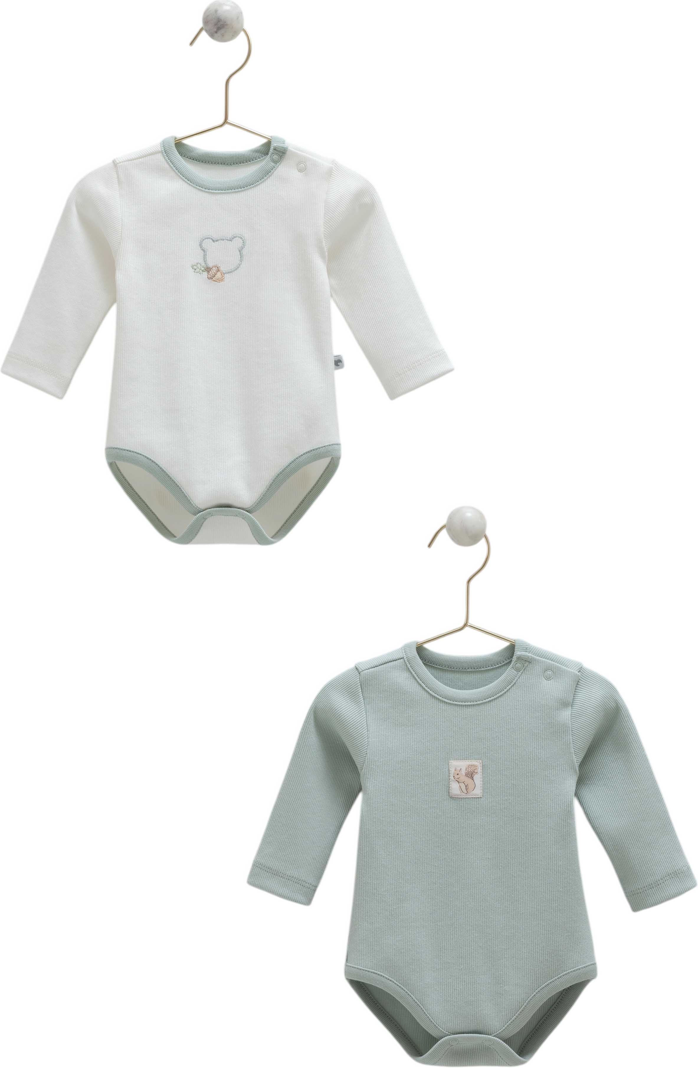 Body set 2pcs (pack of 4 sets), series HELLO FOREST