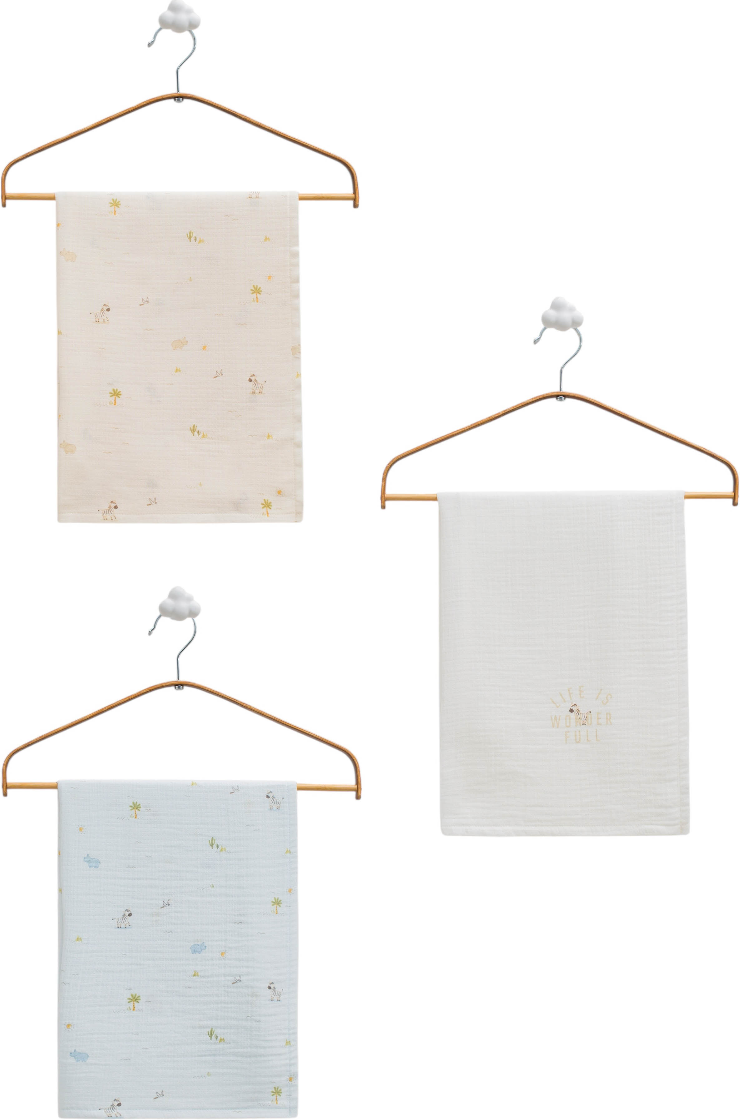 Muslin blankets set 2pcs, series JUNGLE FRIENDS. (Expected 02.01.2026) Muslin blankets set 2pcs, series JUNGLE FRIENDS. (Expected 02.01.2026)