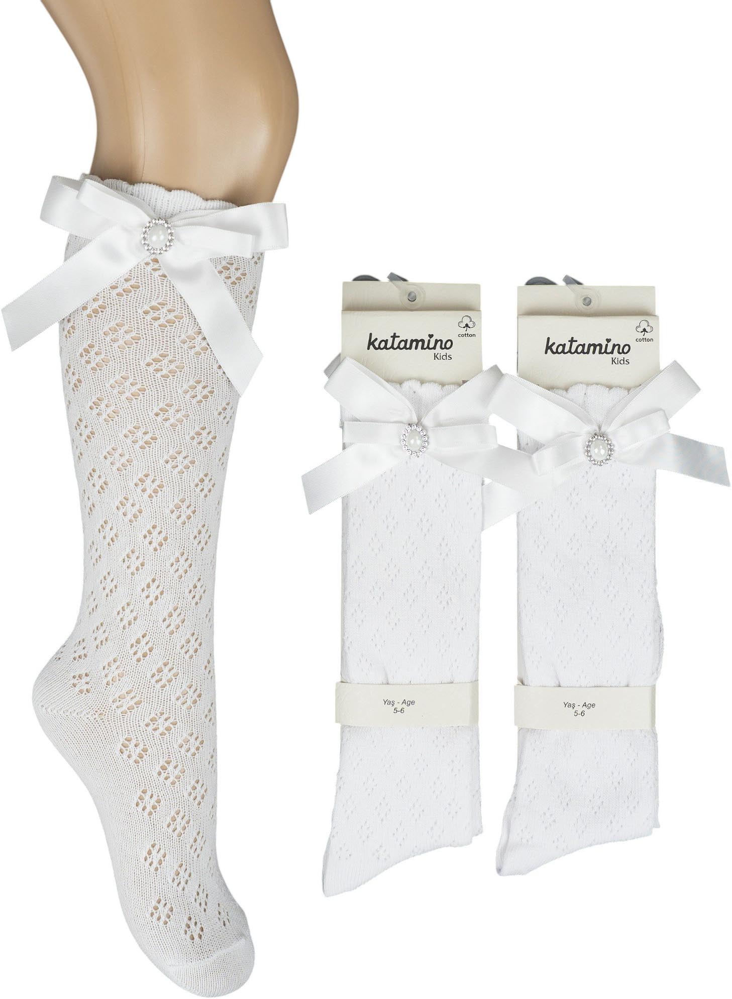 Knee high socks cotton Perdita