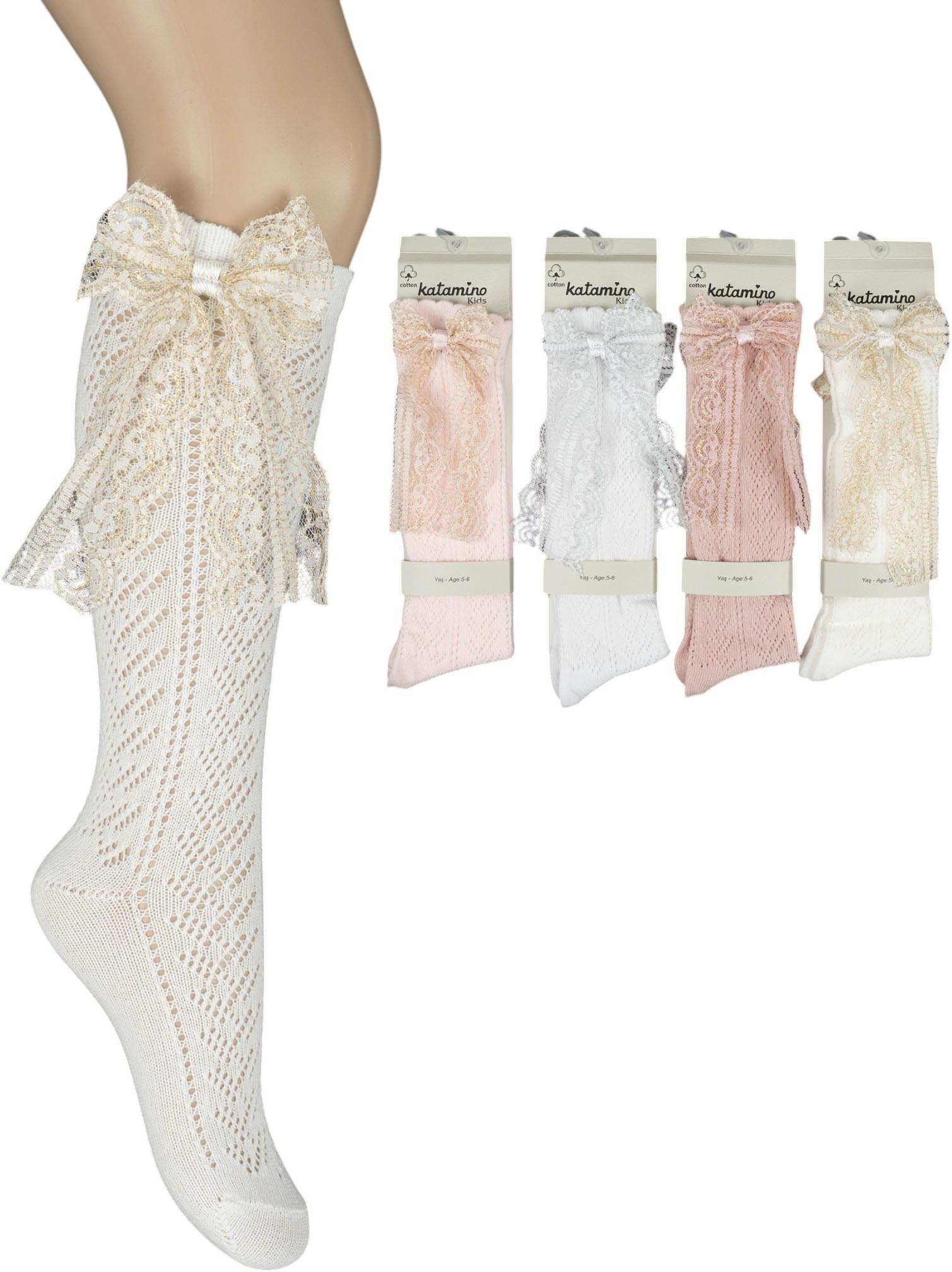 Knee high socks cotton Karin