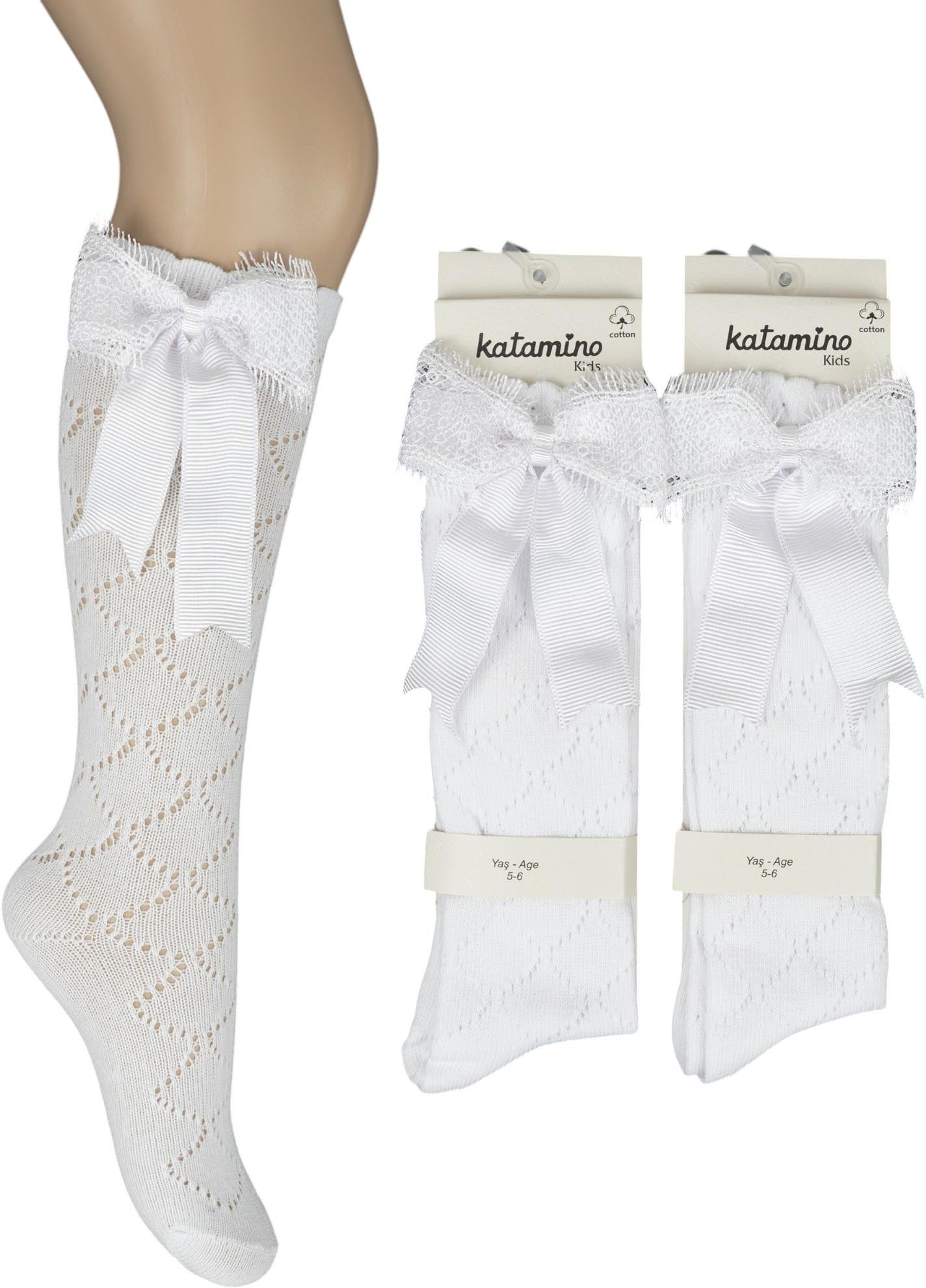Knee high socks cotton Mikassa
