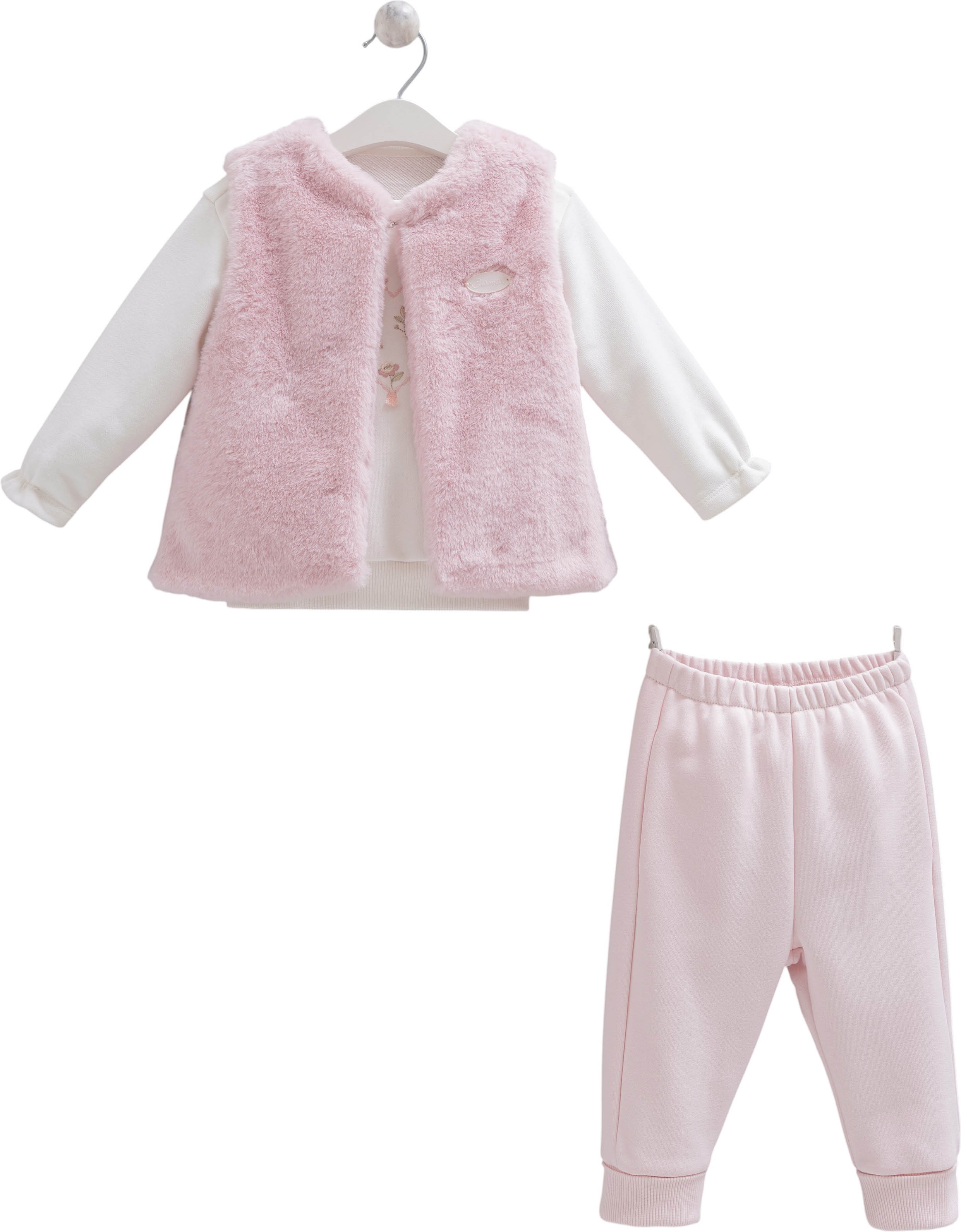 Set sweater+vest+pants, series GRACE GIRL