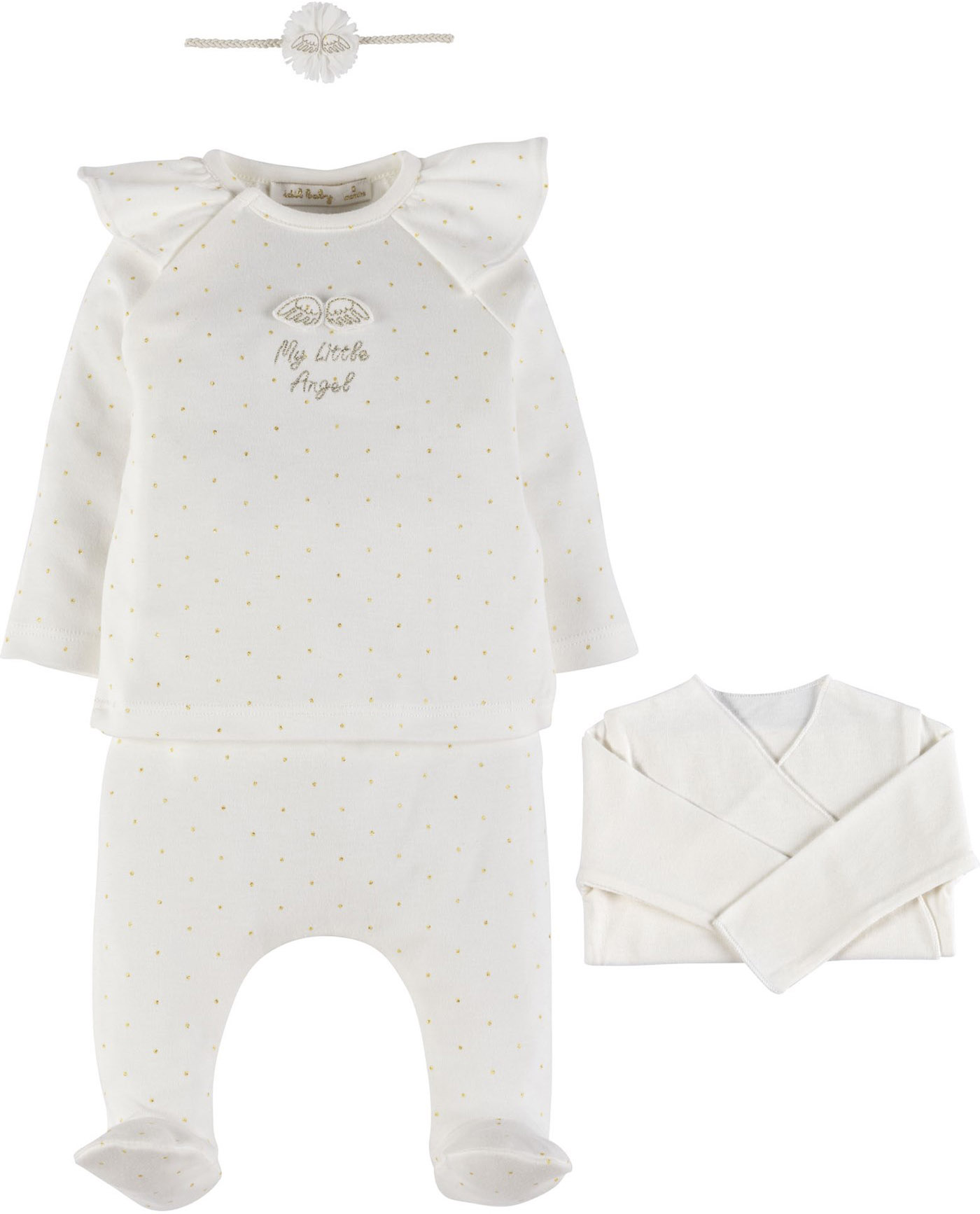 Set of kofta+jacket+collar+pants+bandage