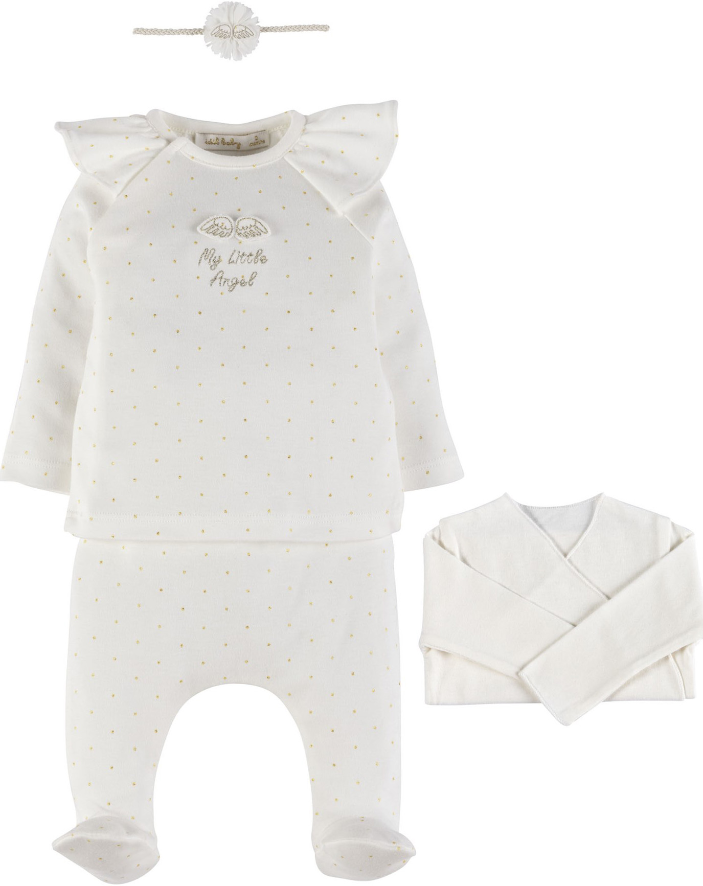 Set of kofta+jacket+collar+pants+bandage