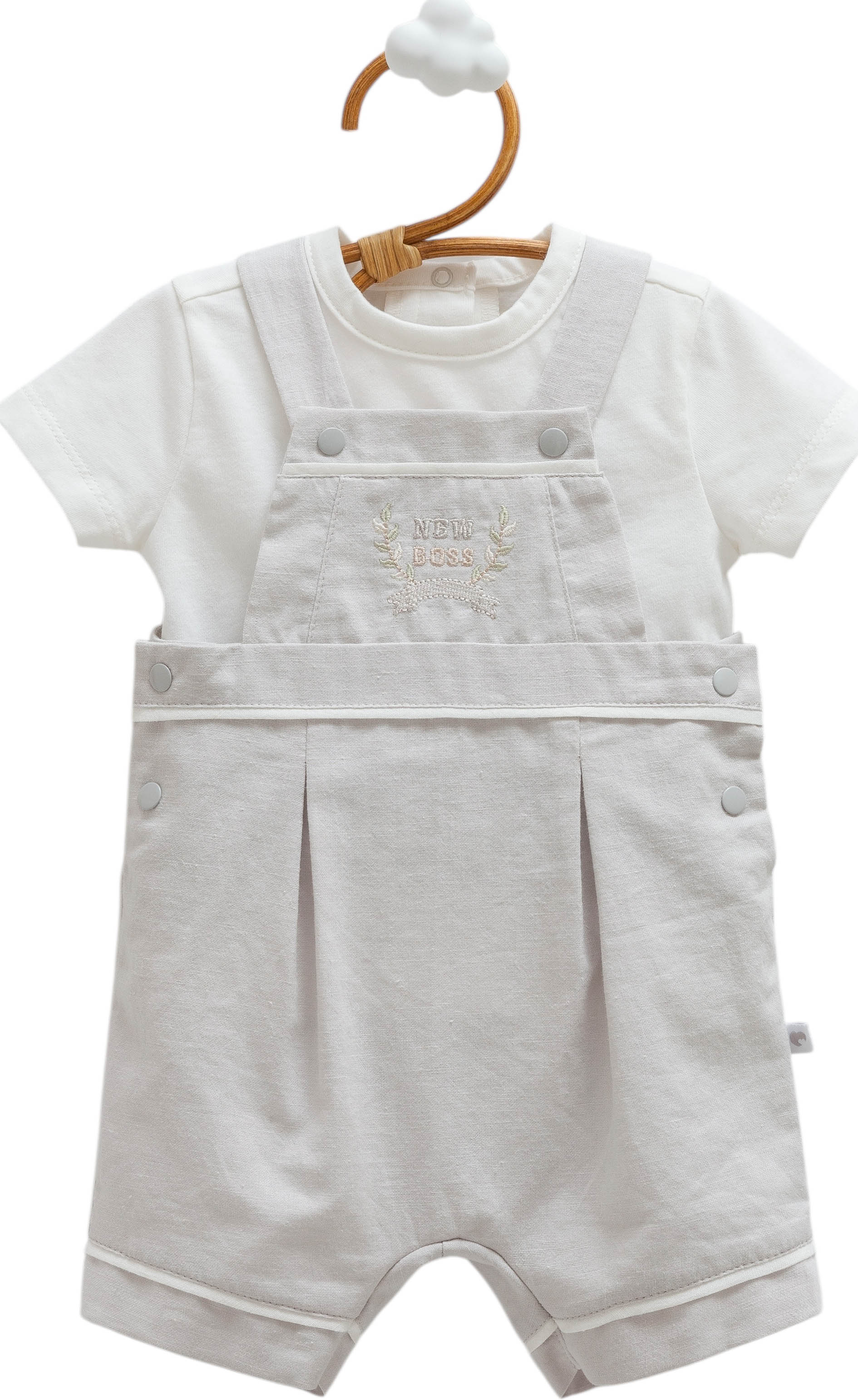 Set T-shirt+overalls, series NEW LINEN. (Expected 16.01.2026)
