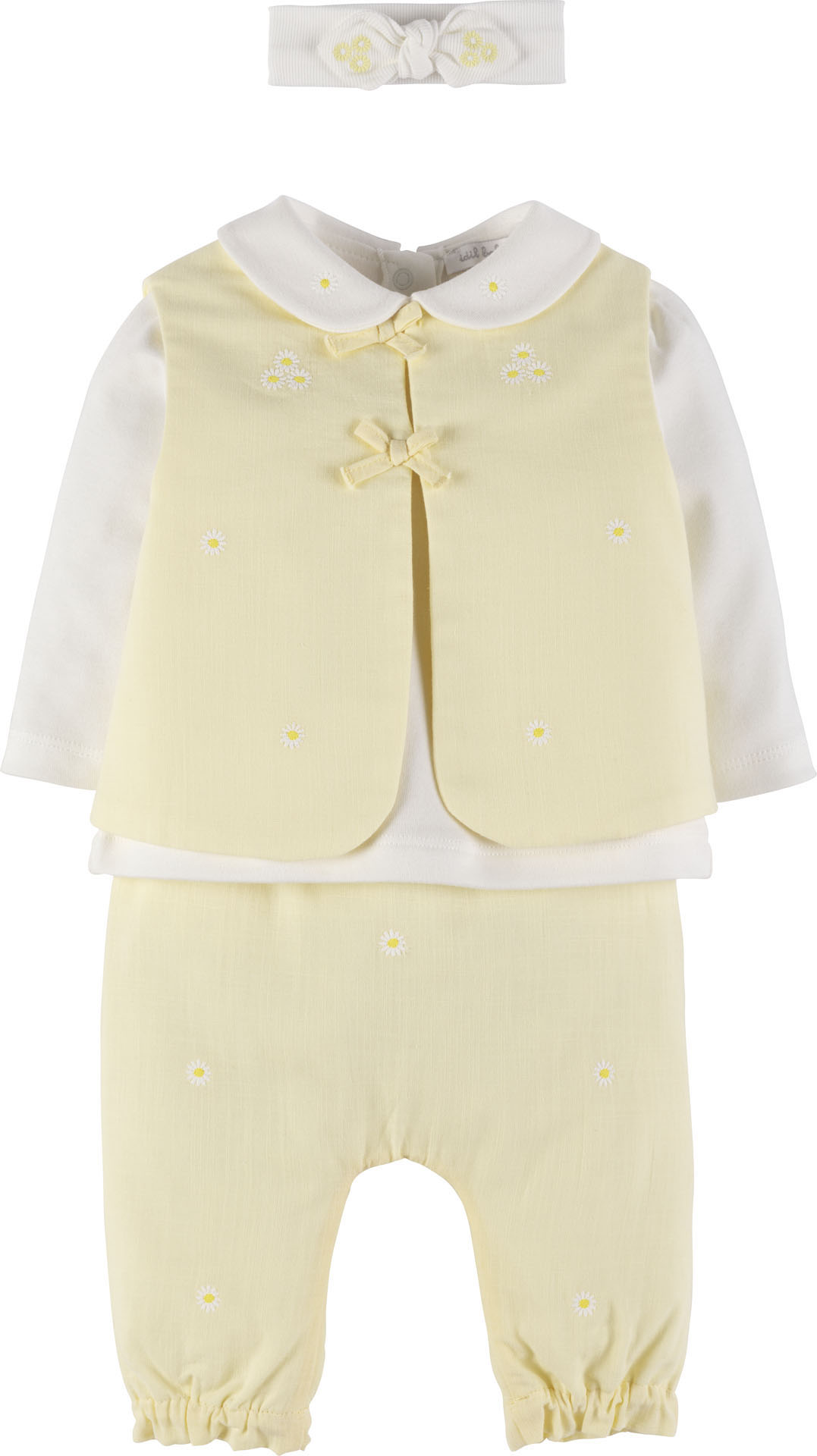 Set sweater+vest+pants+headband