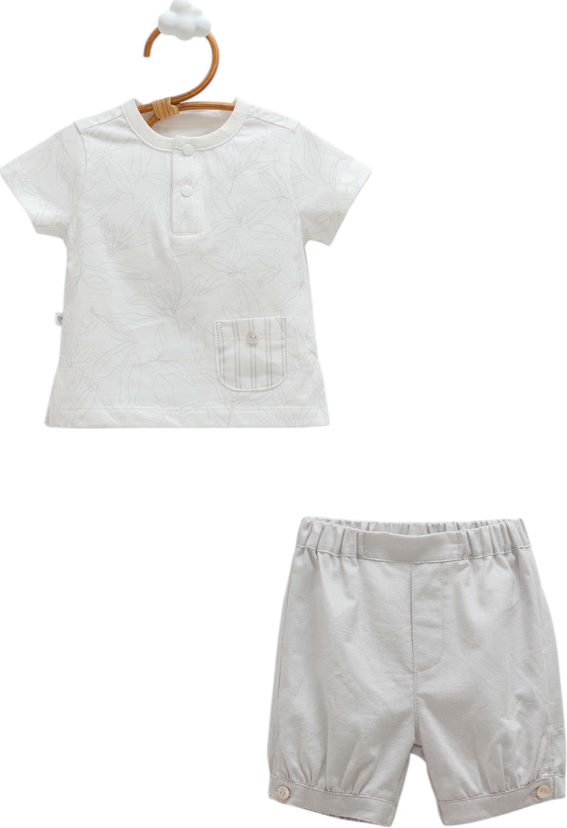 Set T-shirt+shorts, series NEW LINEN. (Expected 16.01.2026)