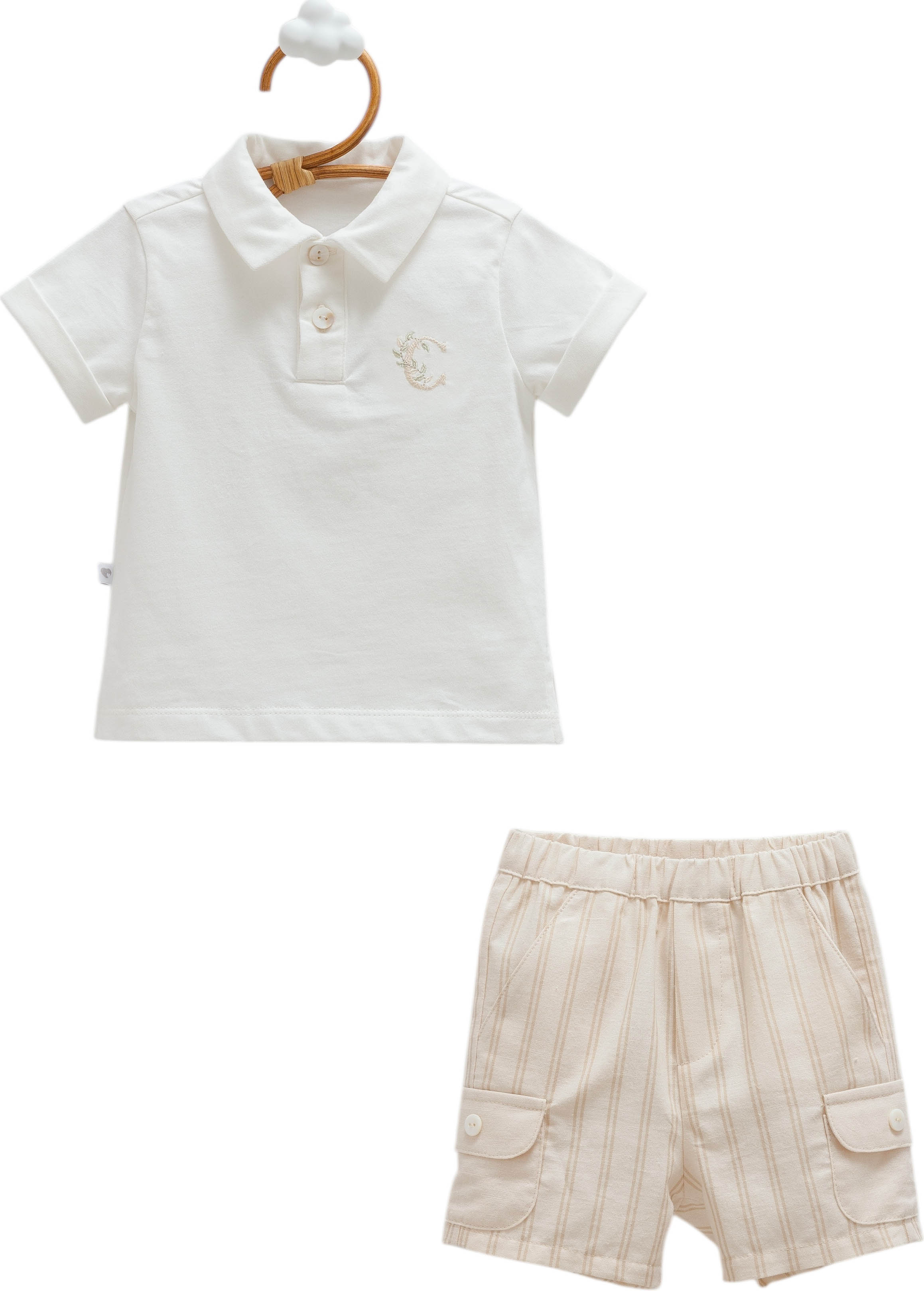 Set T-shirt+shorts, series NEW LINEN. (Expected 16.01.2026)