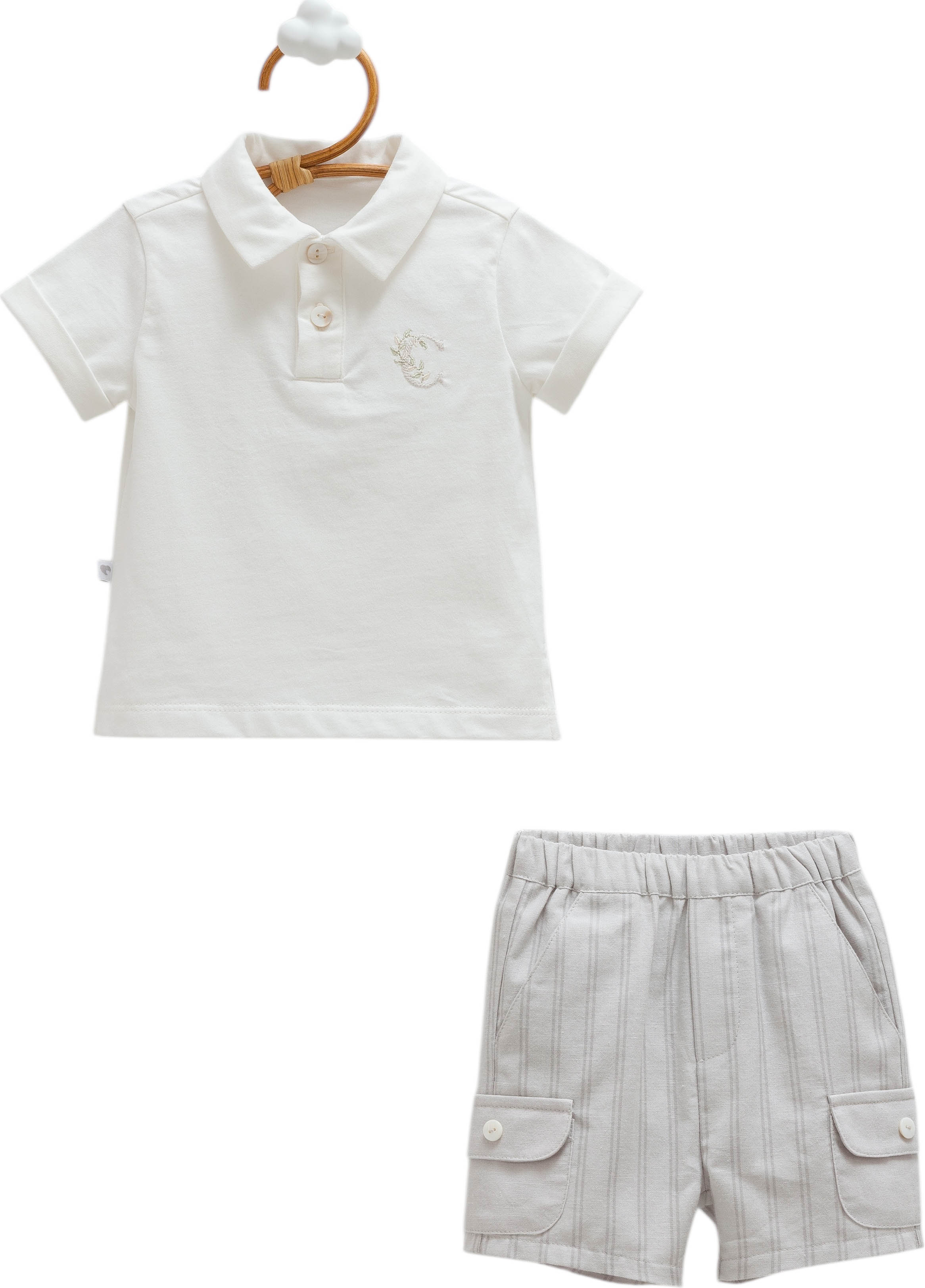 Set T-shirt+shorts, series NEW LINEN. (Expected 16.01.2026)