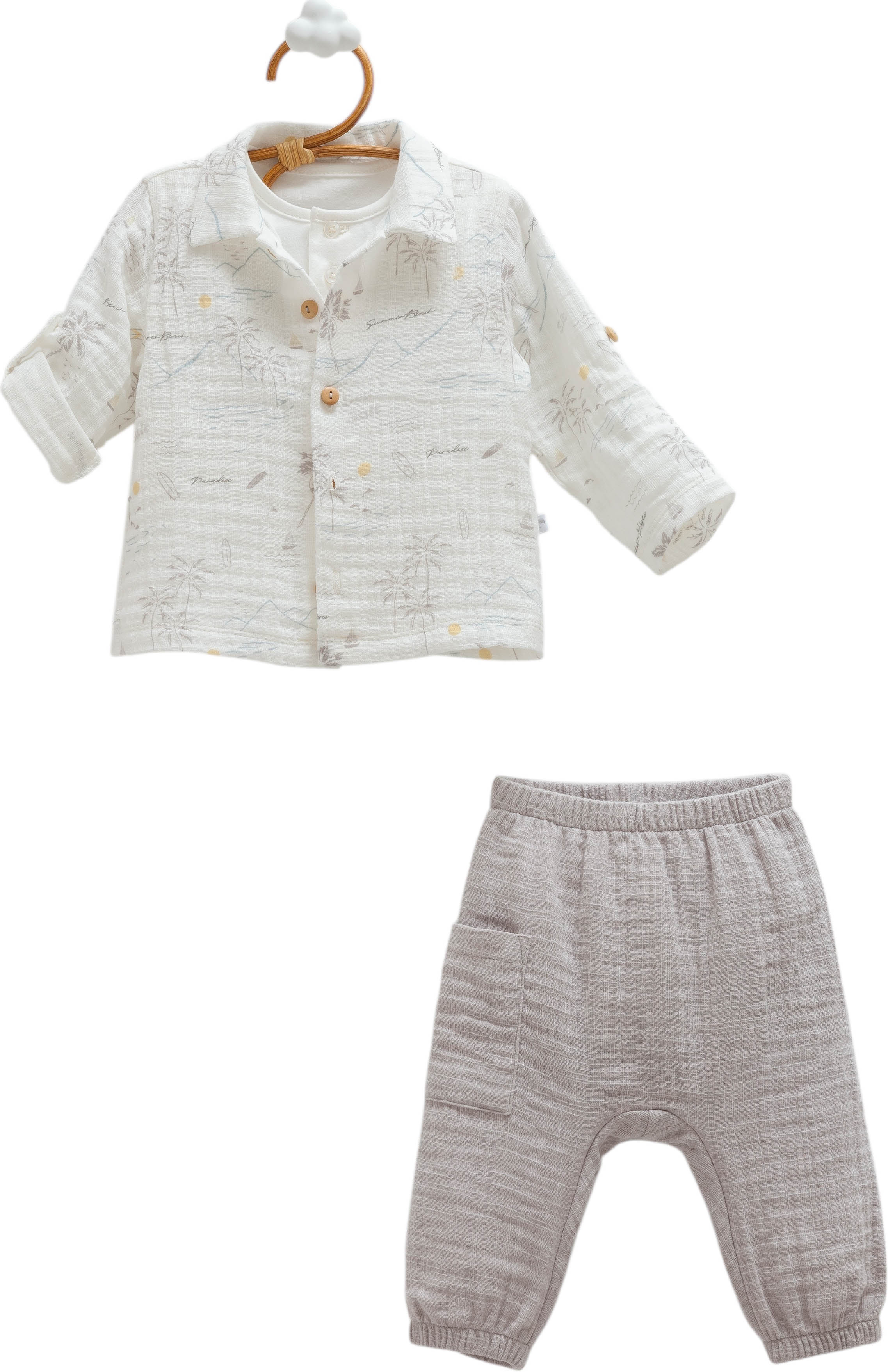 Set shirt+tank top+pants, series HELLO SUMMER. (Expected 30.01.2026)