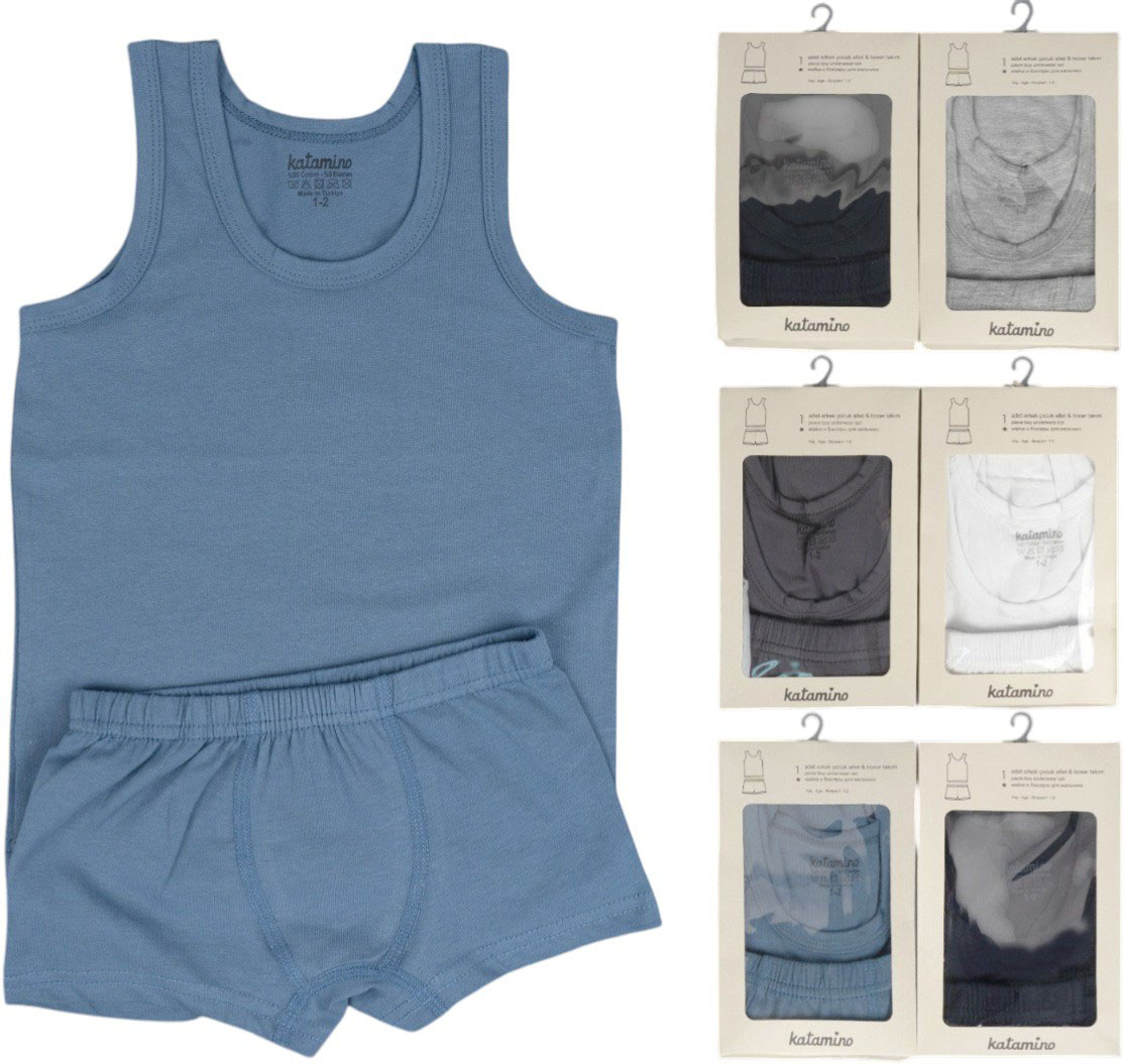 Set tank top+briefs Duz Boy