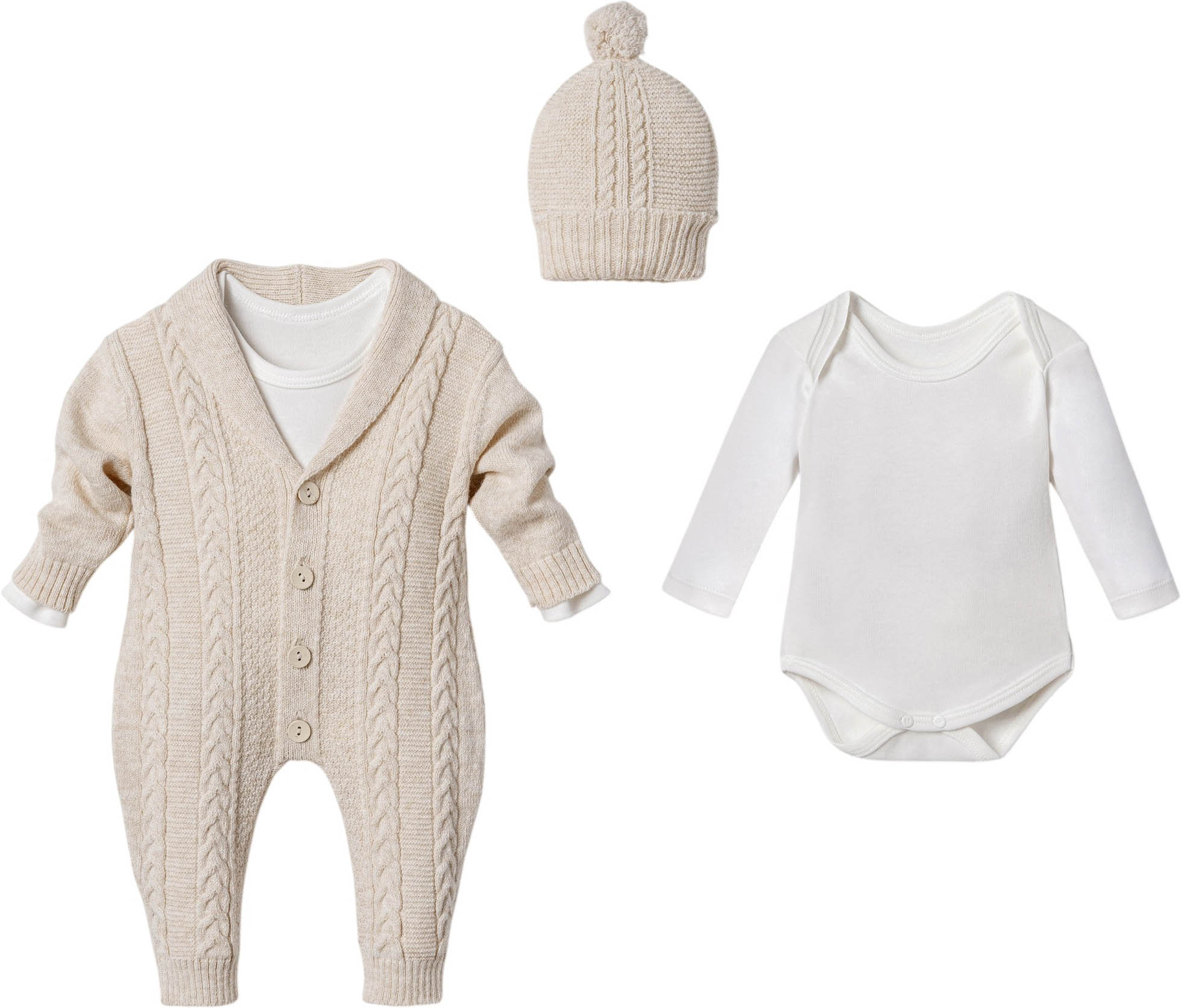 Set overalls+body+hat Set overalls+body+hat