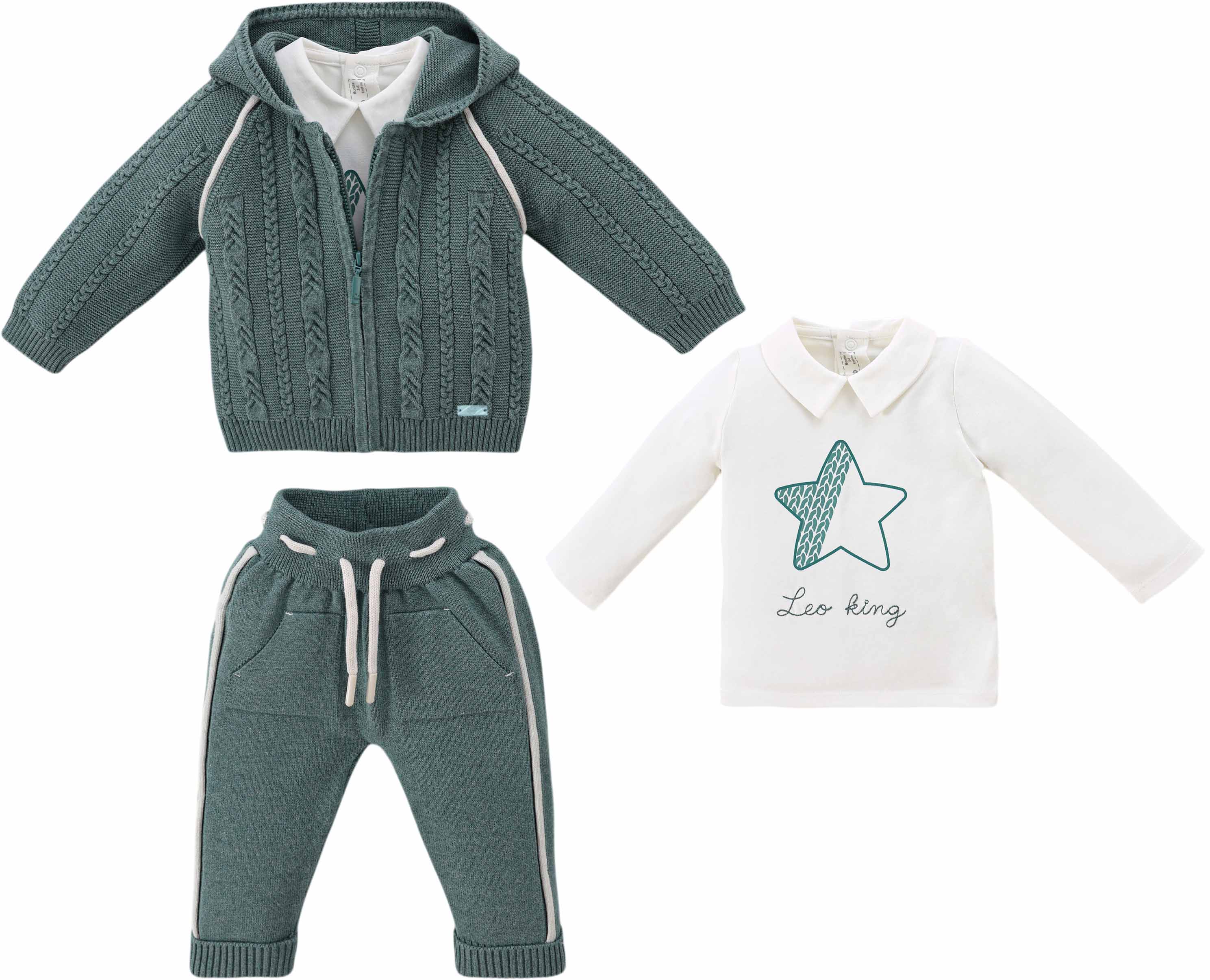 Set sweater+sweater+pants