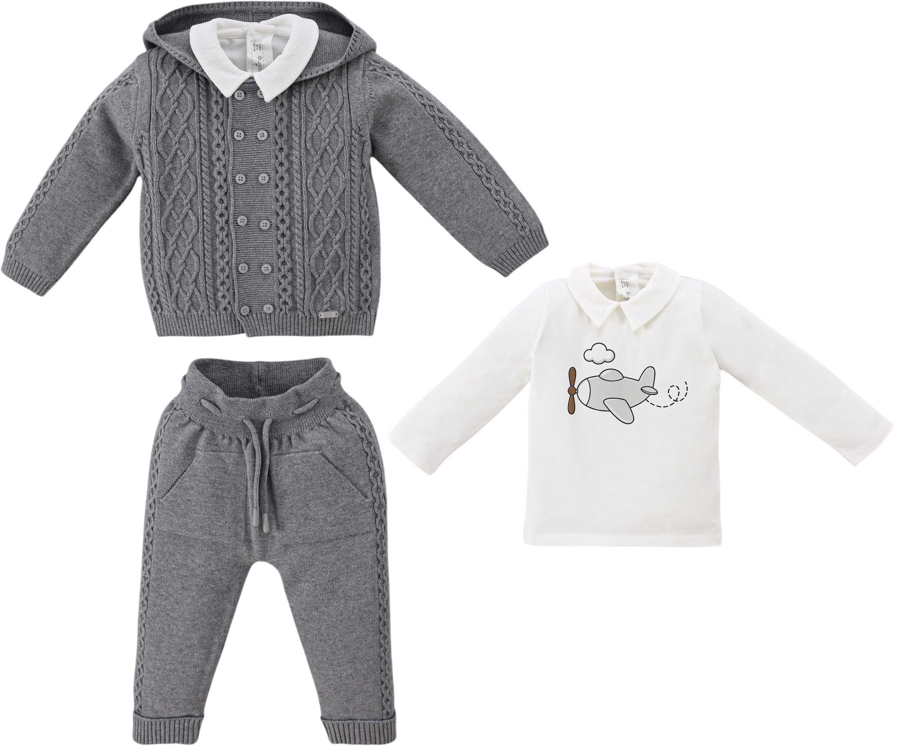 Set sweater+sweater+pants Set sweater+sweater+pants