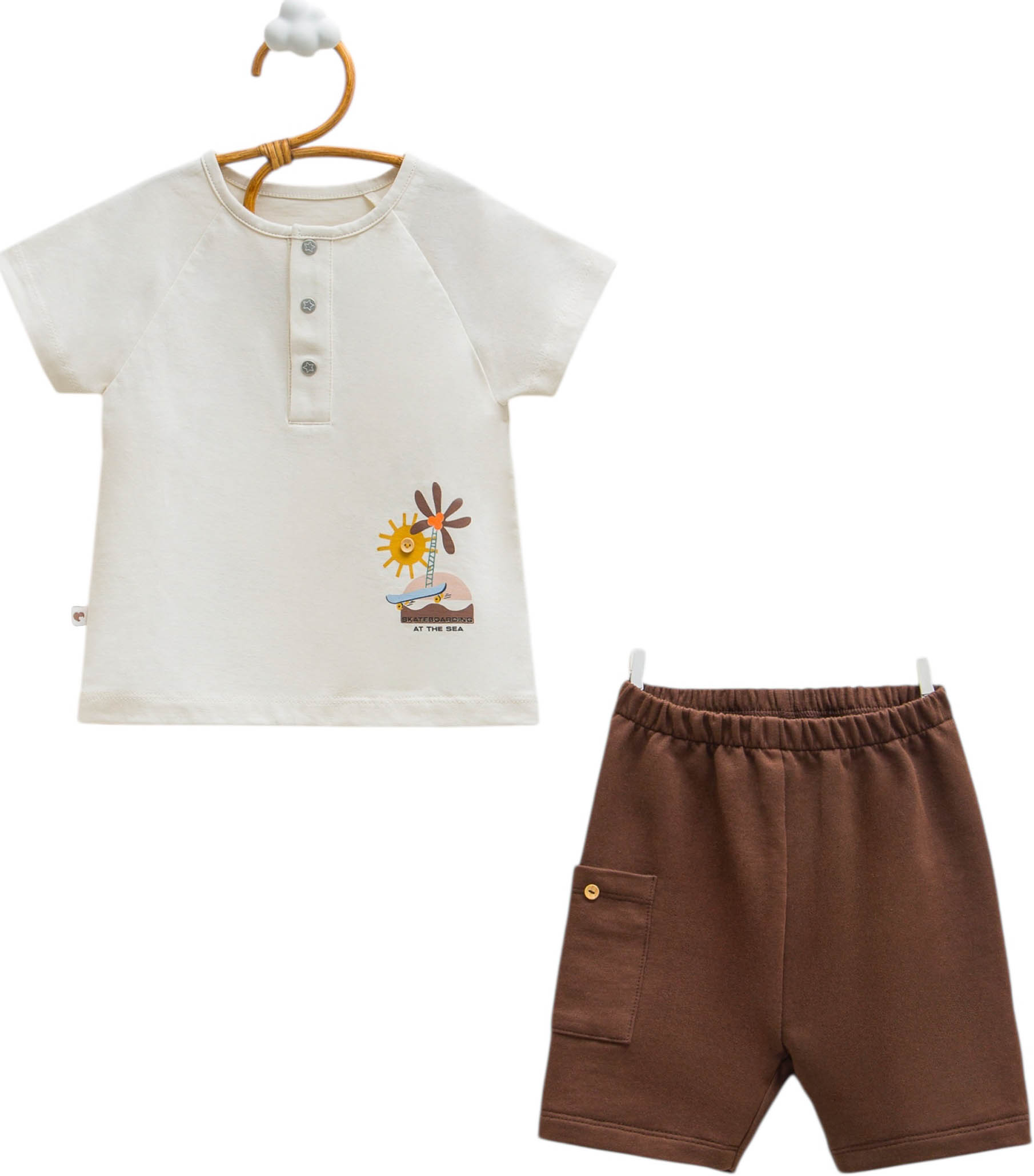 Set T-shirt+shorts, series FUN SUMMER. (Expected date)