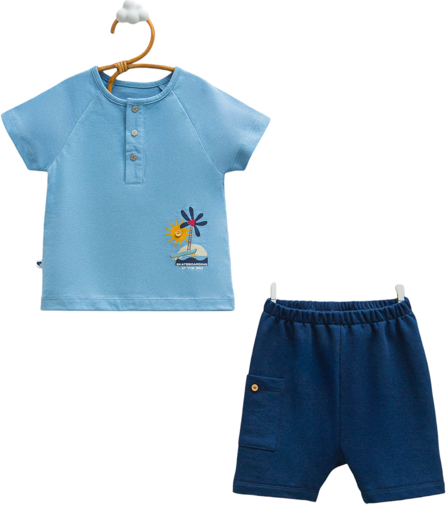 Set T-shirt+shorts, series FUN SUMMER. (Expected date)