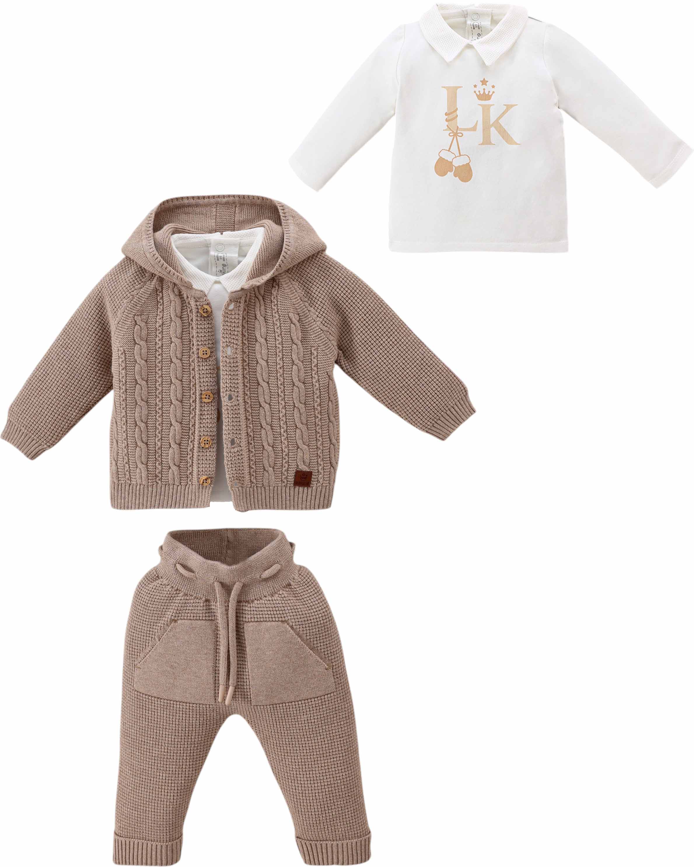 Set sweater+sweater+pants Set sweater+sweater+pants