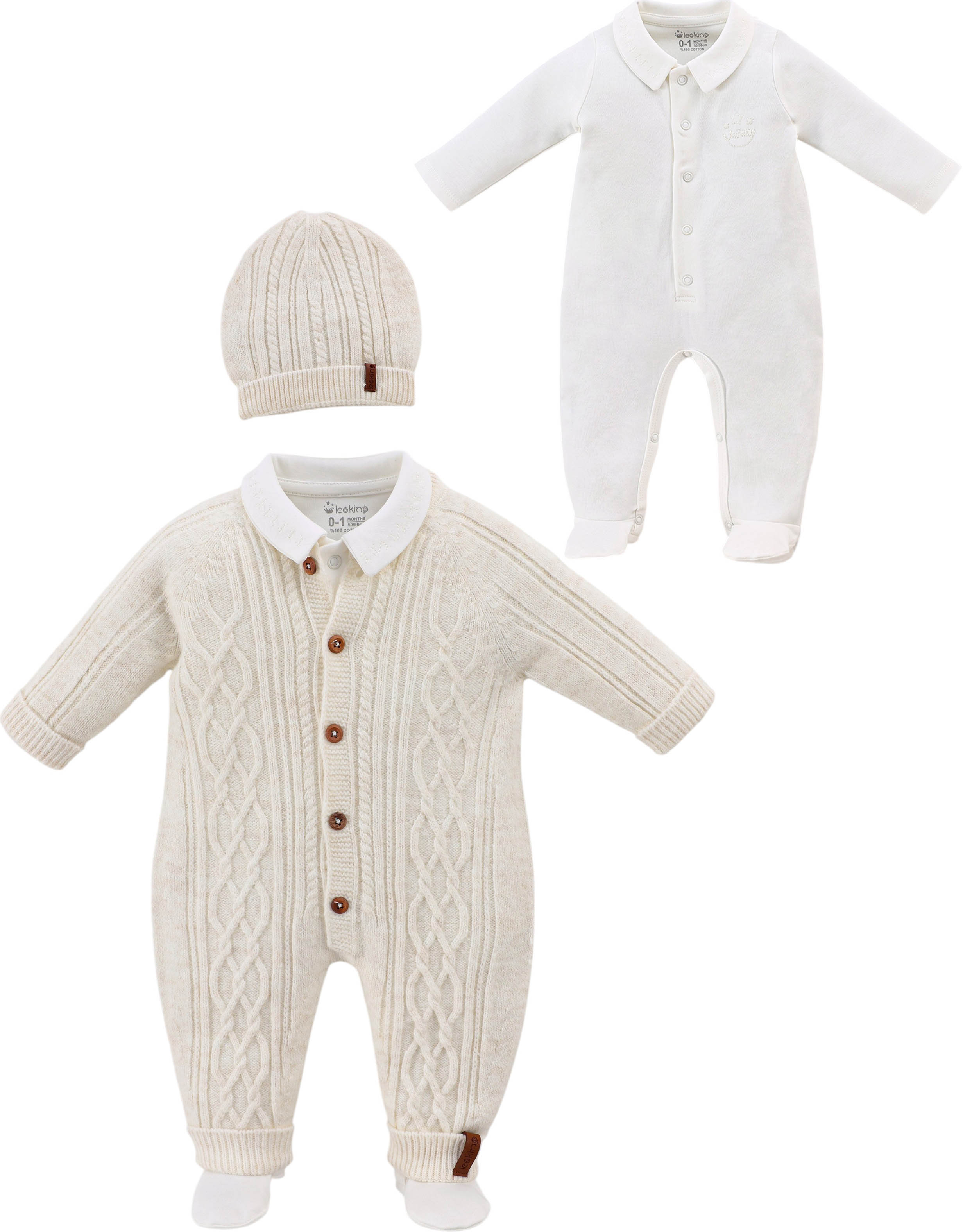Knitted overalls