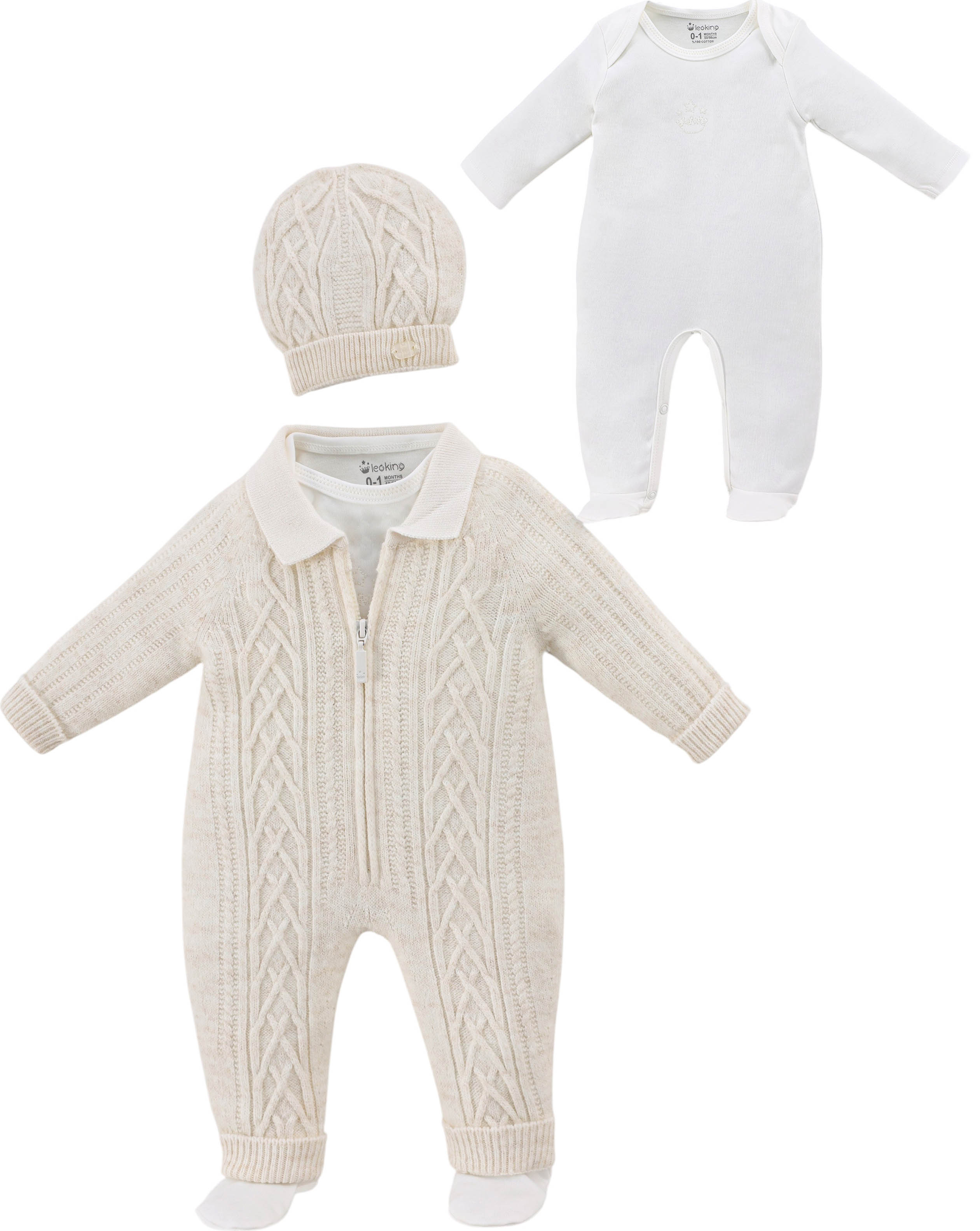 Knitted overalls