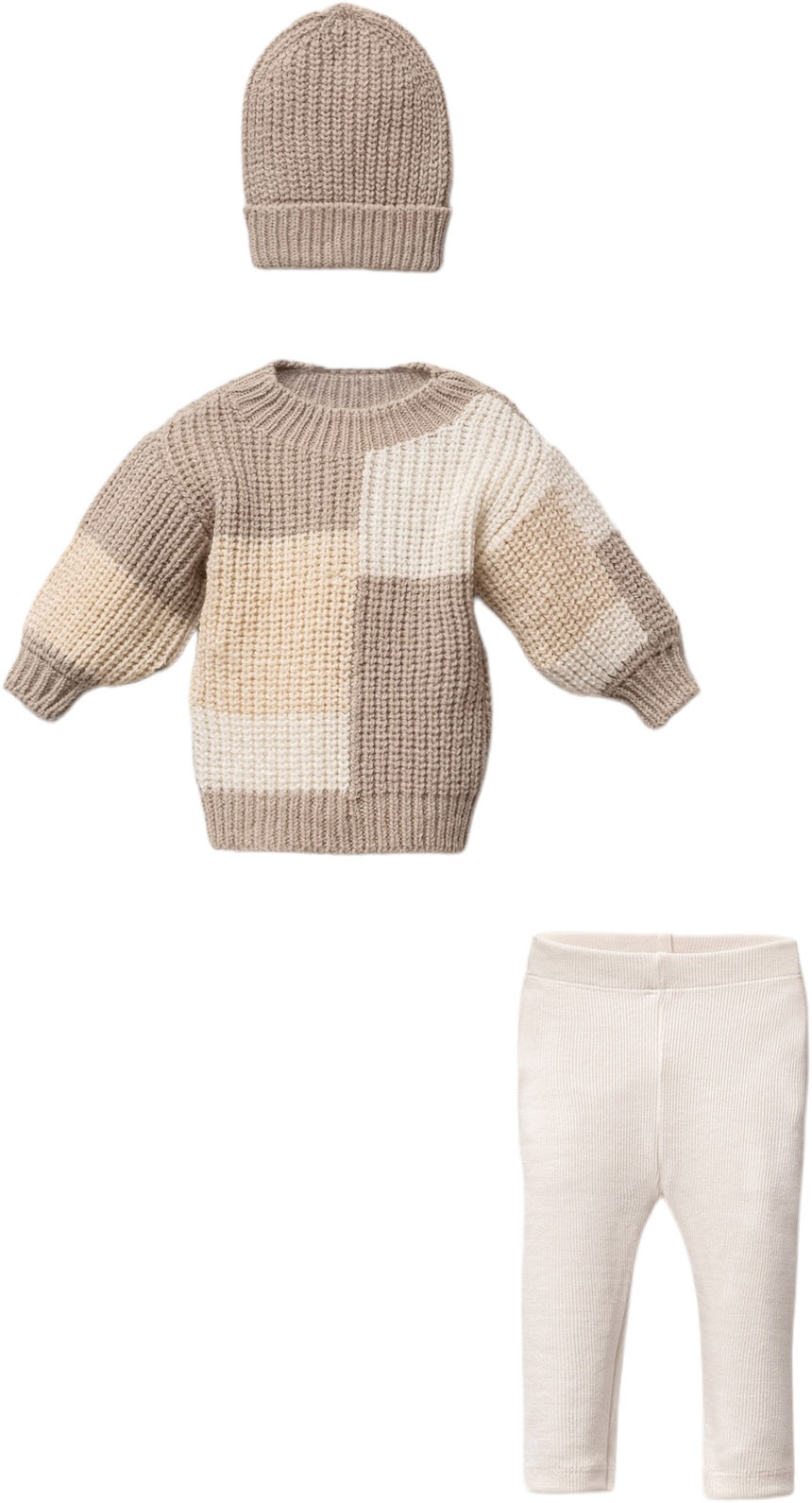 Set sweater+pants+hat