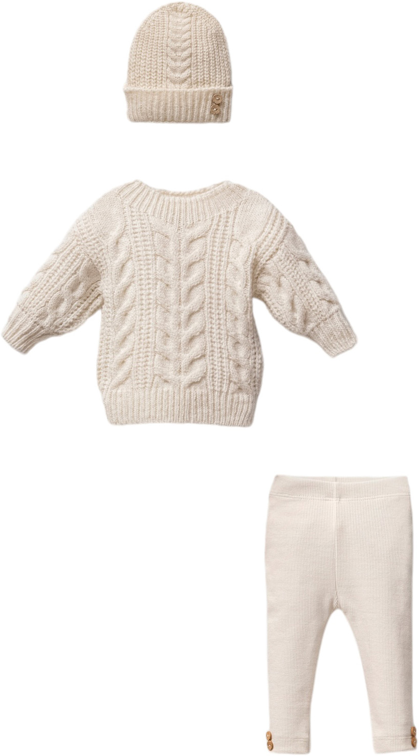 Set sweater+pants+hat