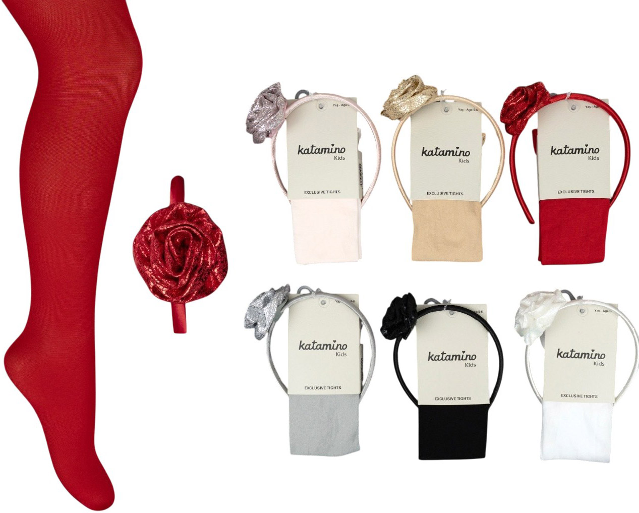 Tights nylon+hair hoop Pervane