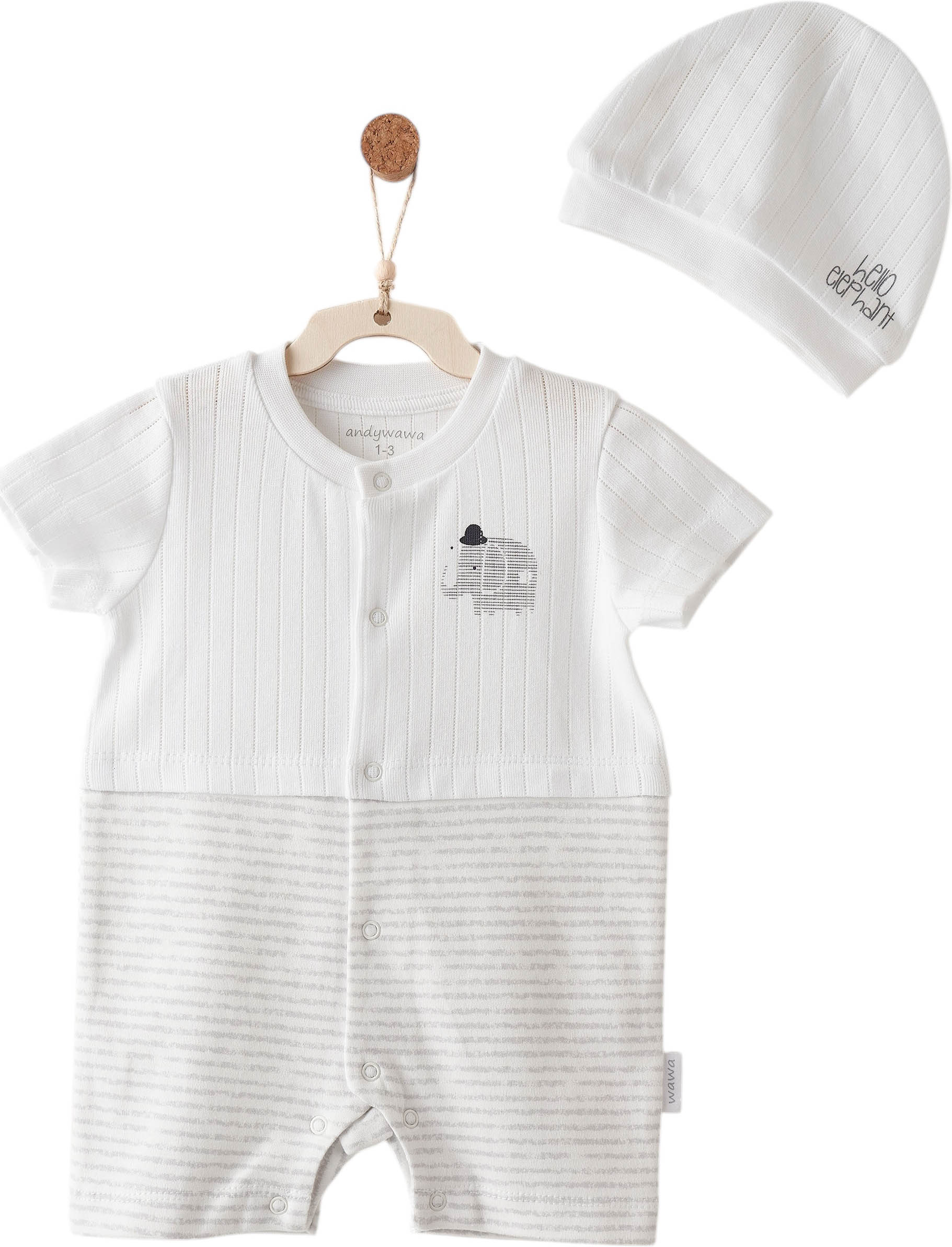 Jumpsuit + hat, series HELLO ELEPHANT. (Expected 30.01.2026) Jumpsuit + hat, series HELLO ELEPHANT. (Expected 30.01.2026)