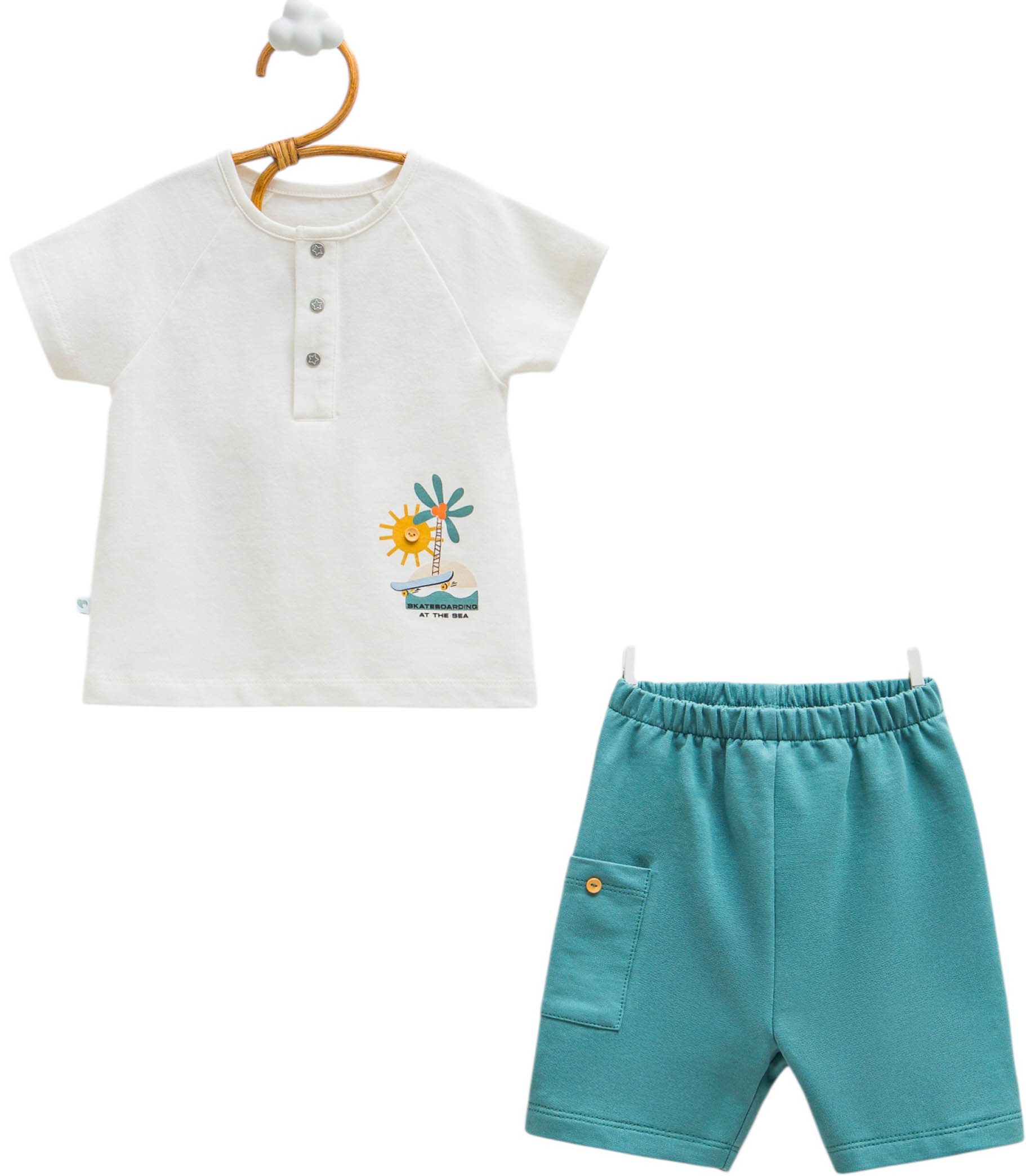 Set T-shirt+shorts, series FUN SUMMER. (Expected date)