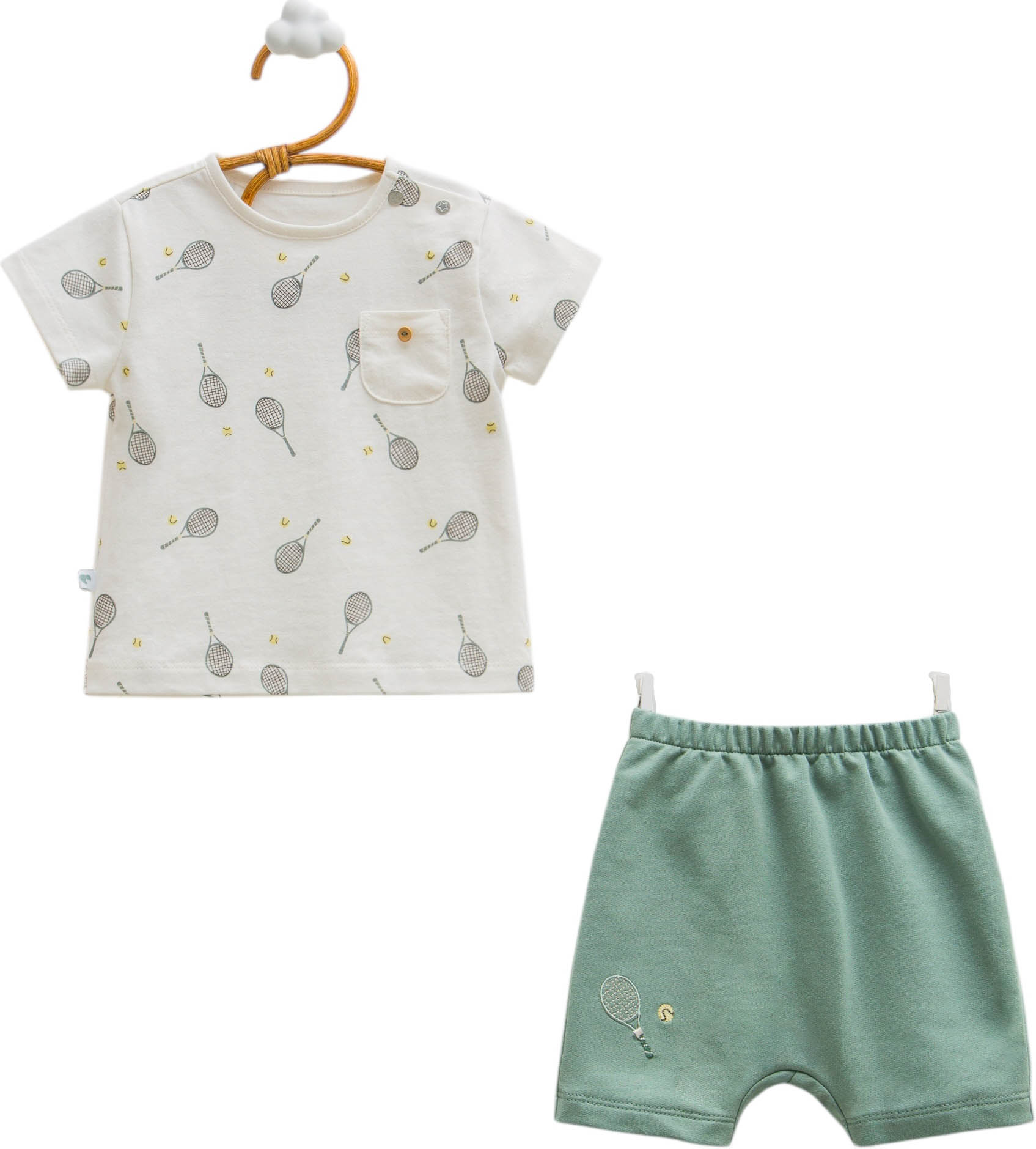 Set T-shirt+shorts, series FUN SUMMER. (Expected date)