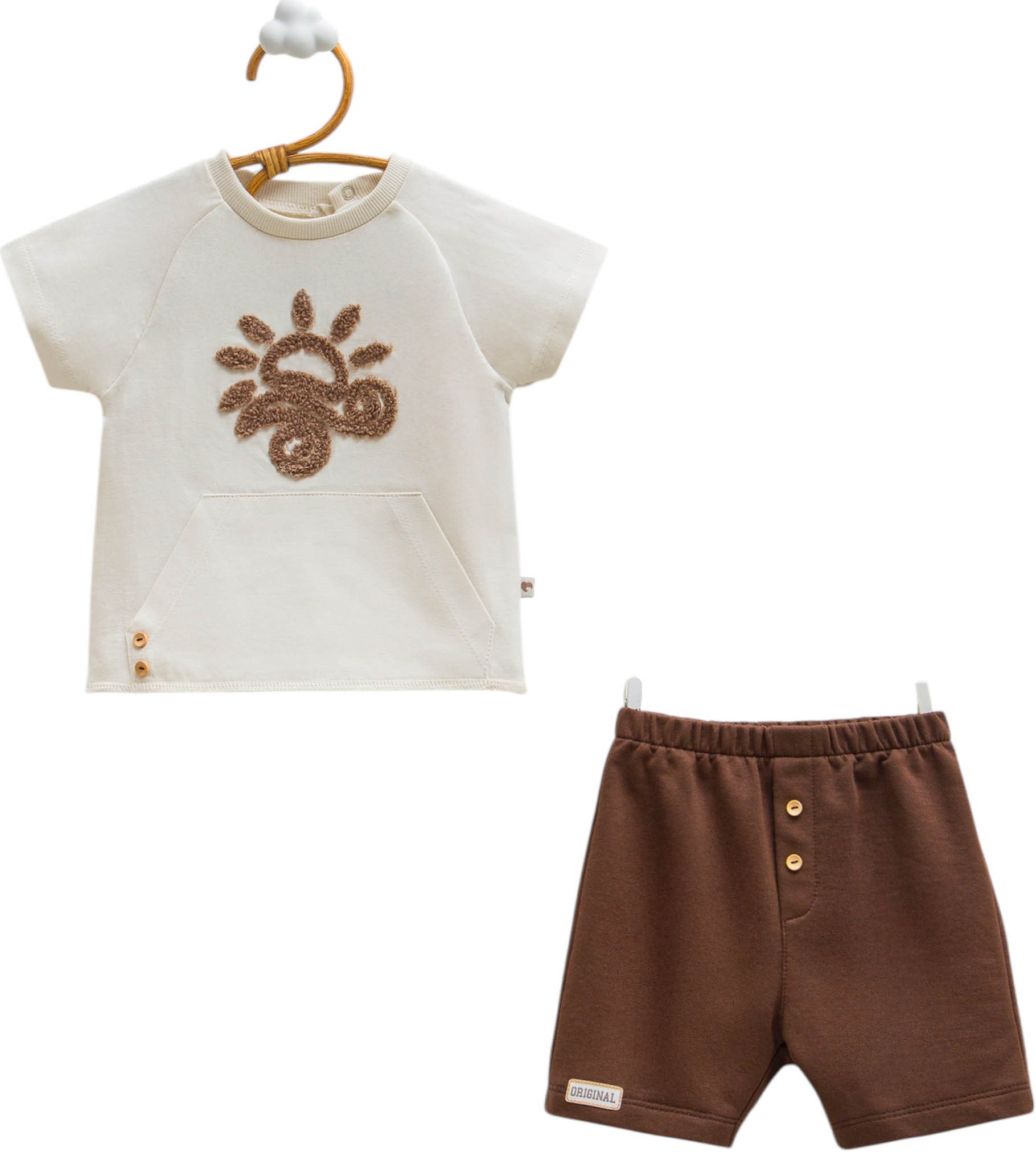 Set T-shirt+shorts, series FUN SUMMER. (Expected date)