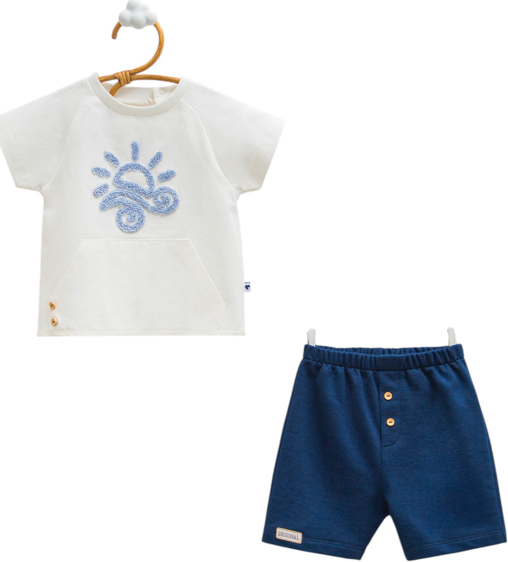 Set T-shirt+shorts, series FUN SUMMER. (Expected date)