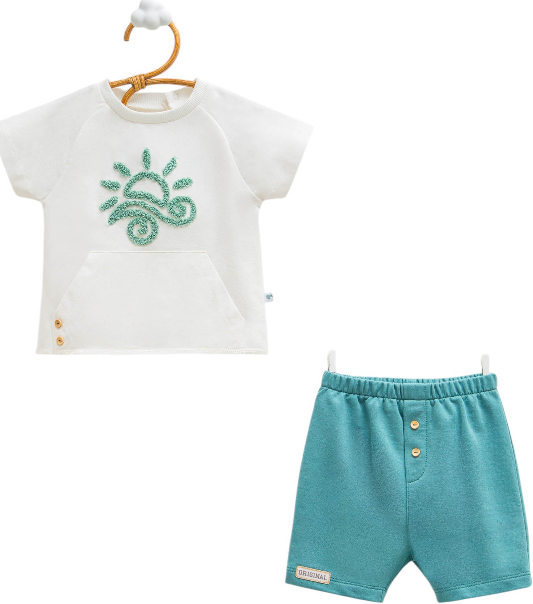 Set T-shirt+shorts, series FUN SUMMER. (Expected date)