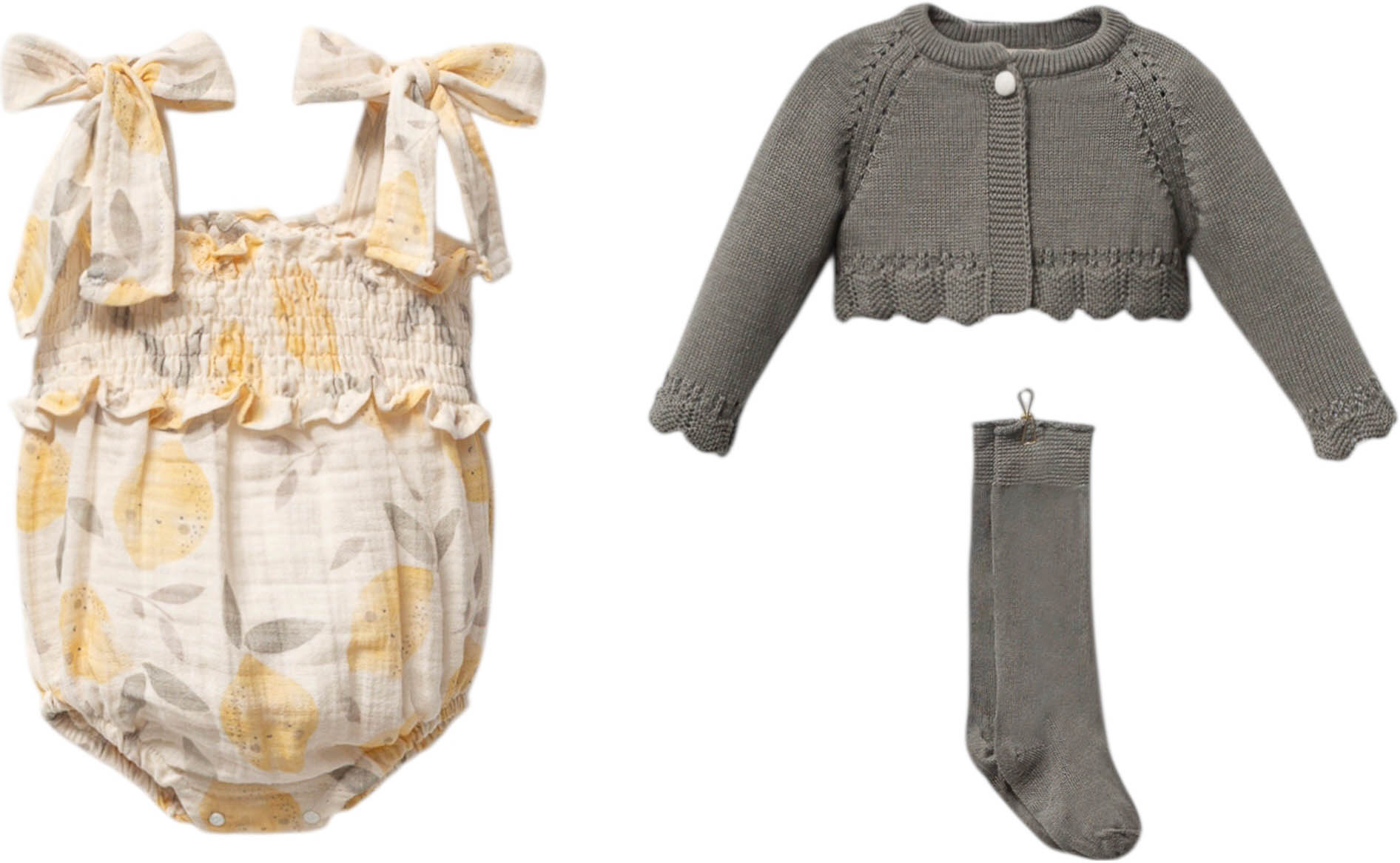 Set sweater+body+knee socks