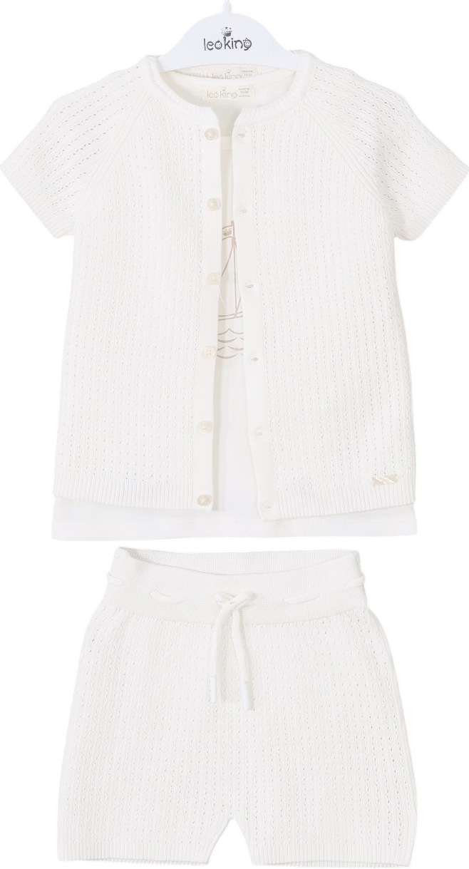 Set sweater+tank top+shorts