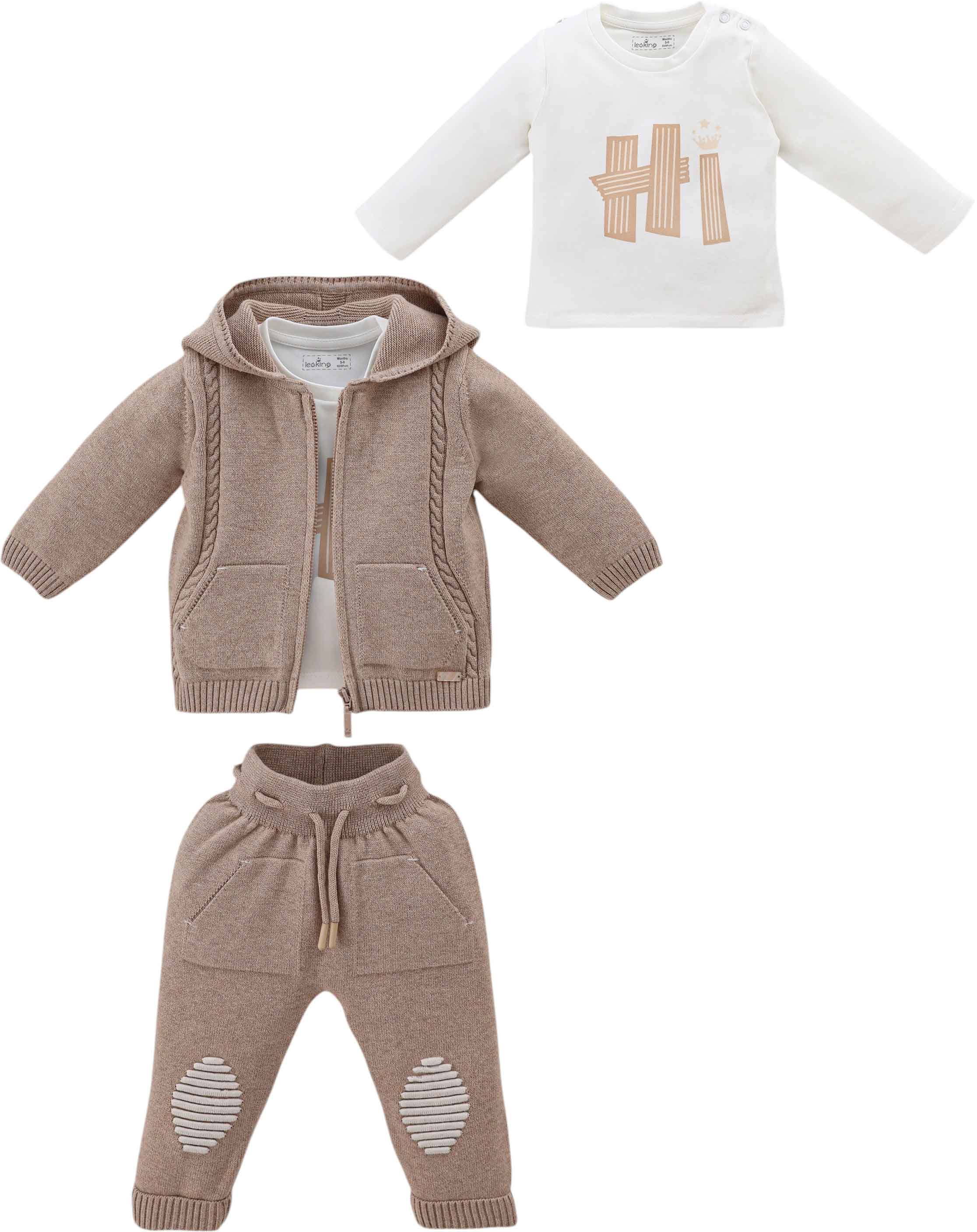 Set sweater+sweater+pants