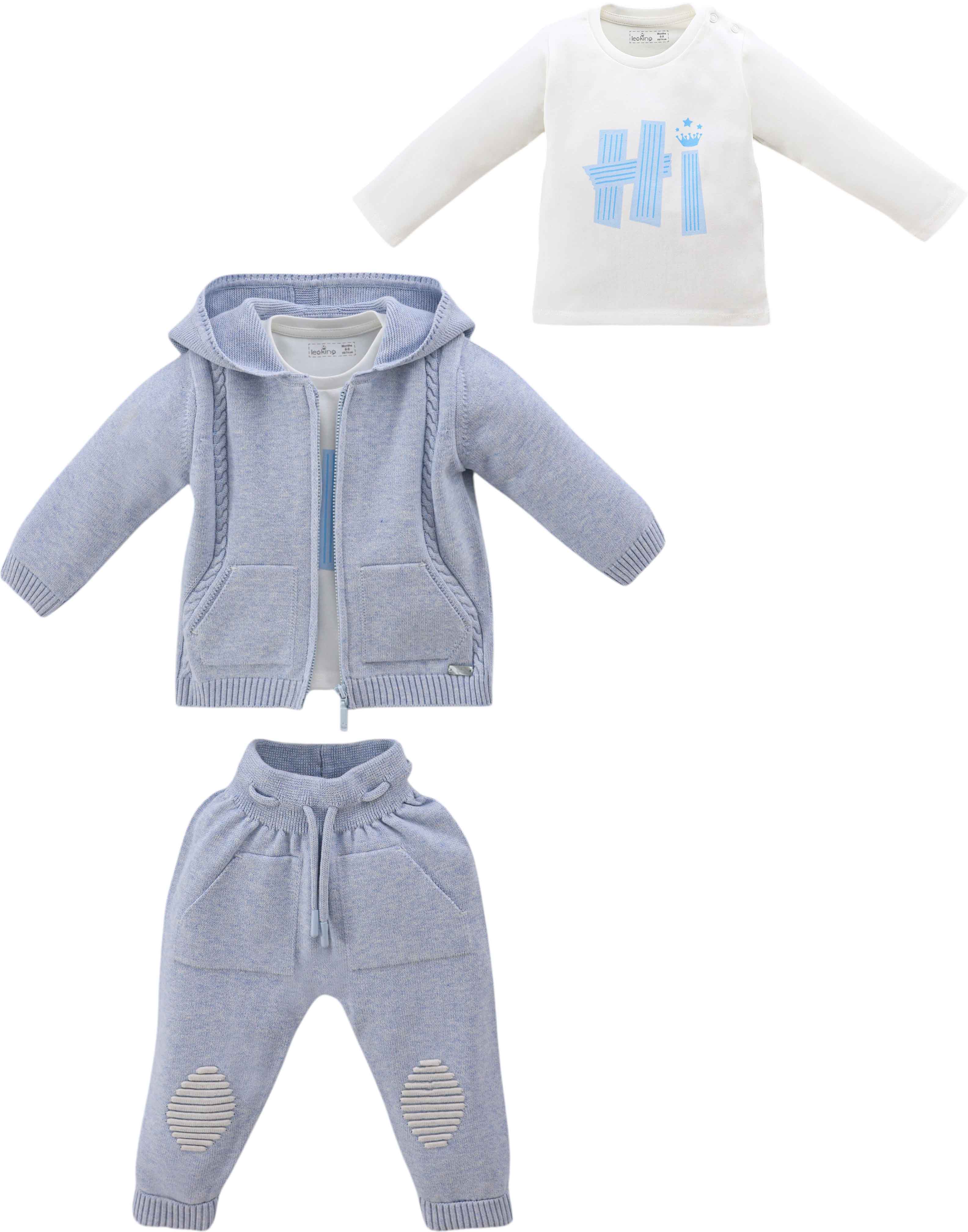 Set sweater+sweater+pants