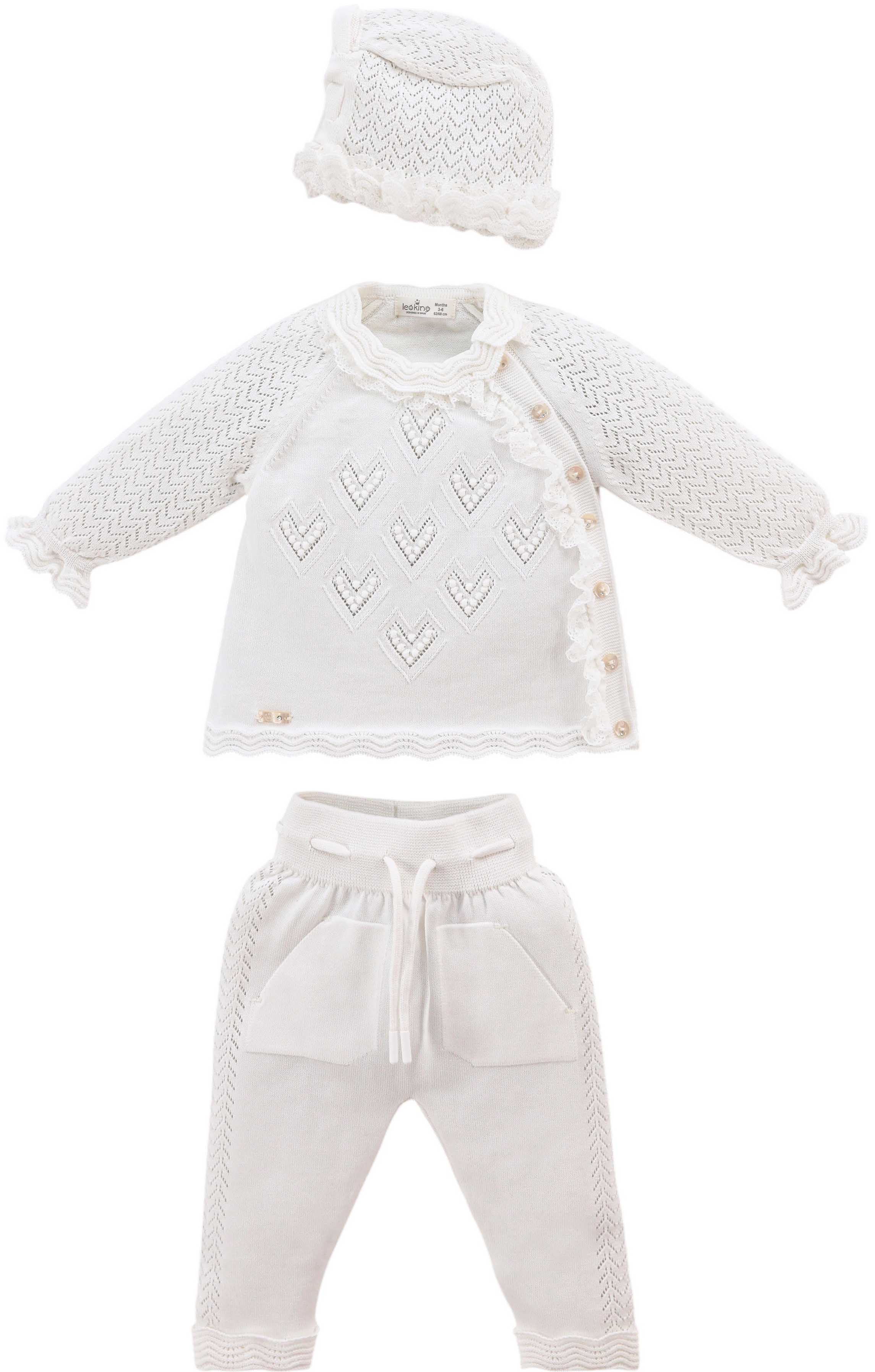 Set sweater + hat + pants