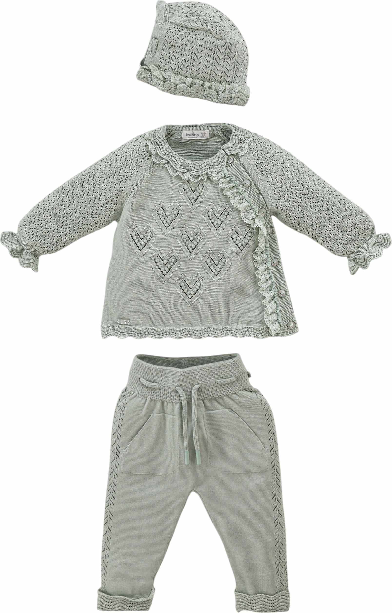 Set sweater + hat + pants