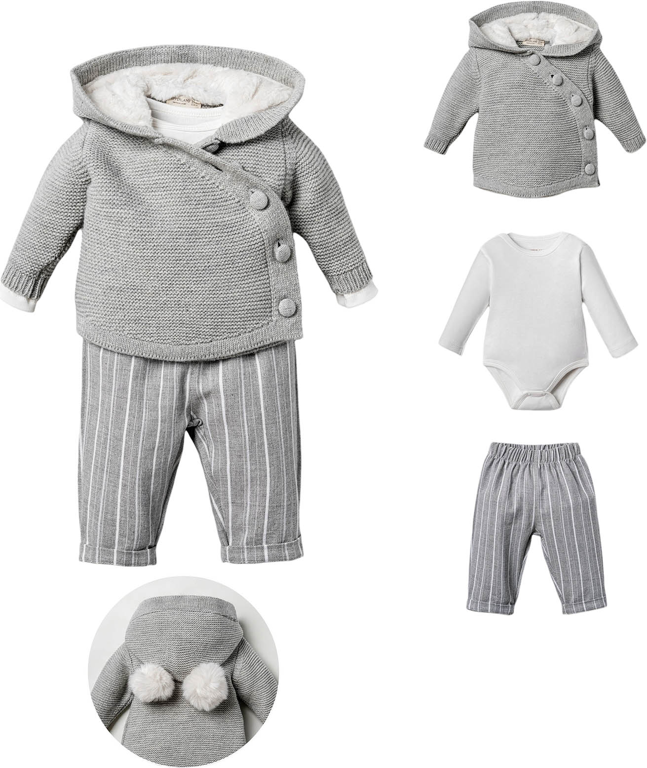 Set sweater+body+pants Set sweater+body+pants