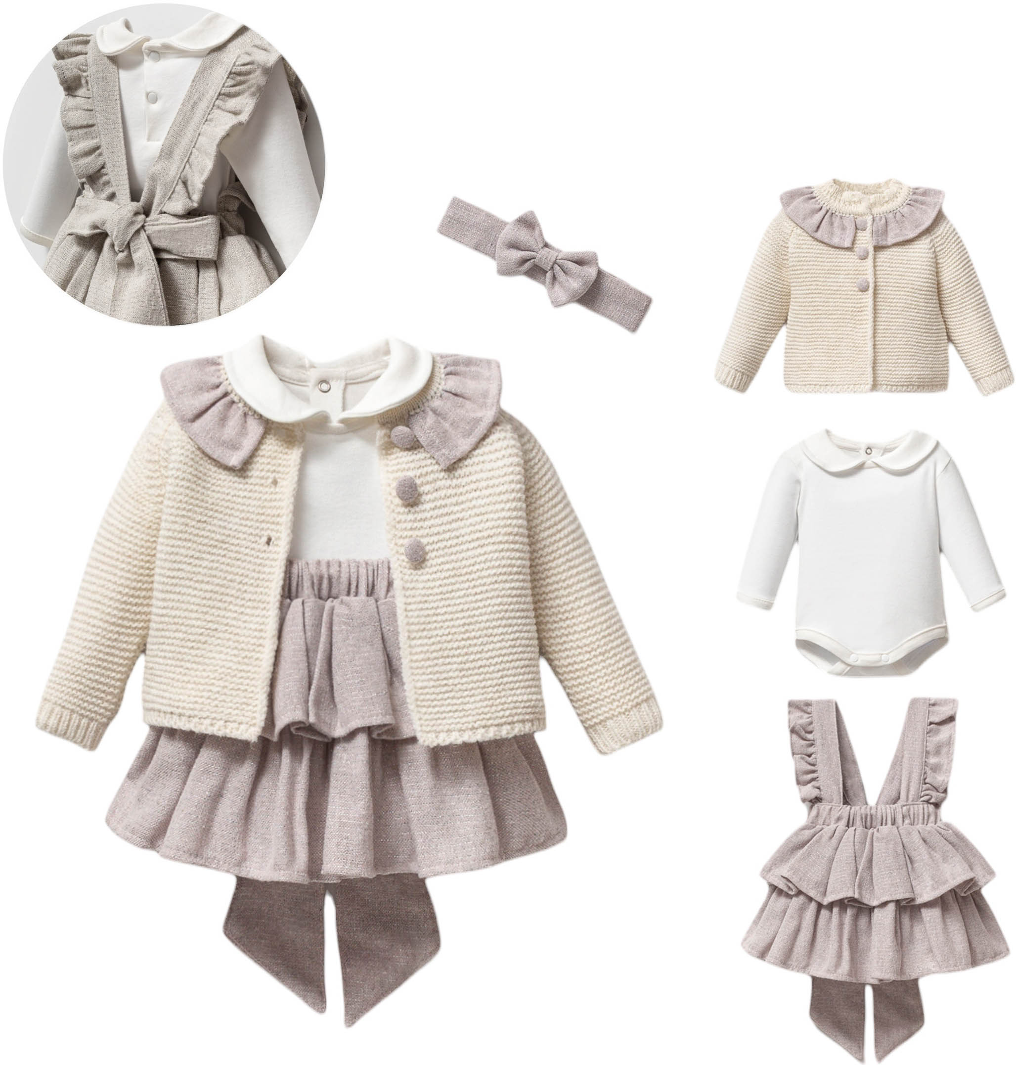 Set sweater+body+skirt+headband Set sweater+body+skirt+headband