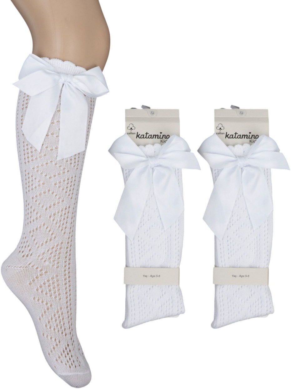 Knee high socks cotton Palmiye