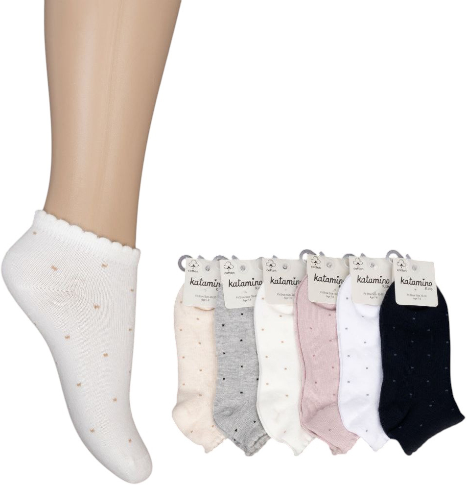 Socks low cut cotton Romantic