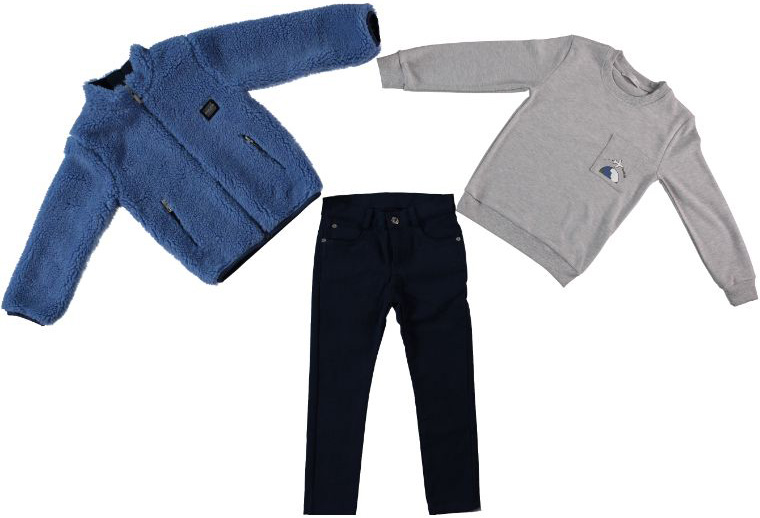 Set jacket+sweatshirt+pants