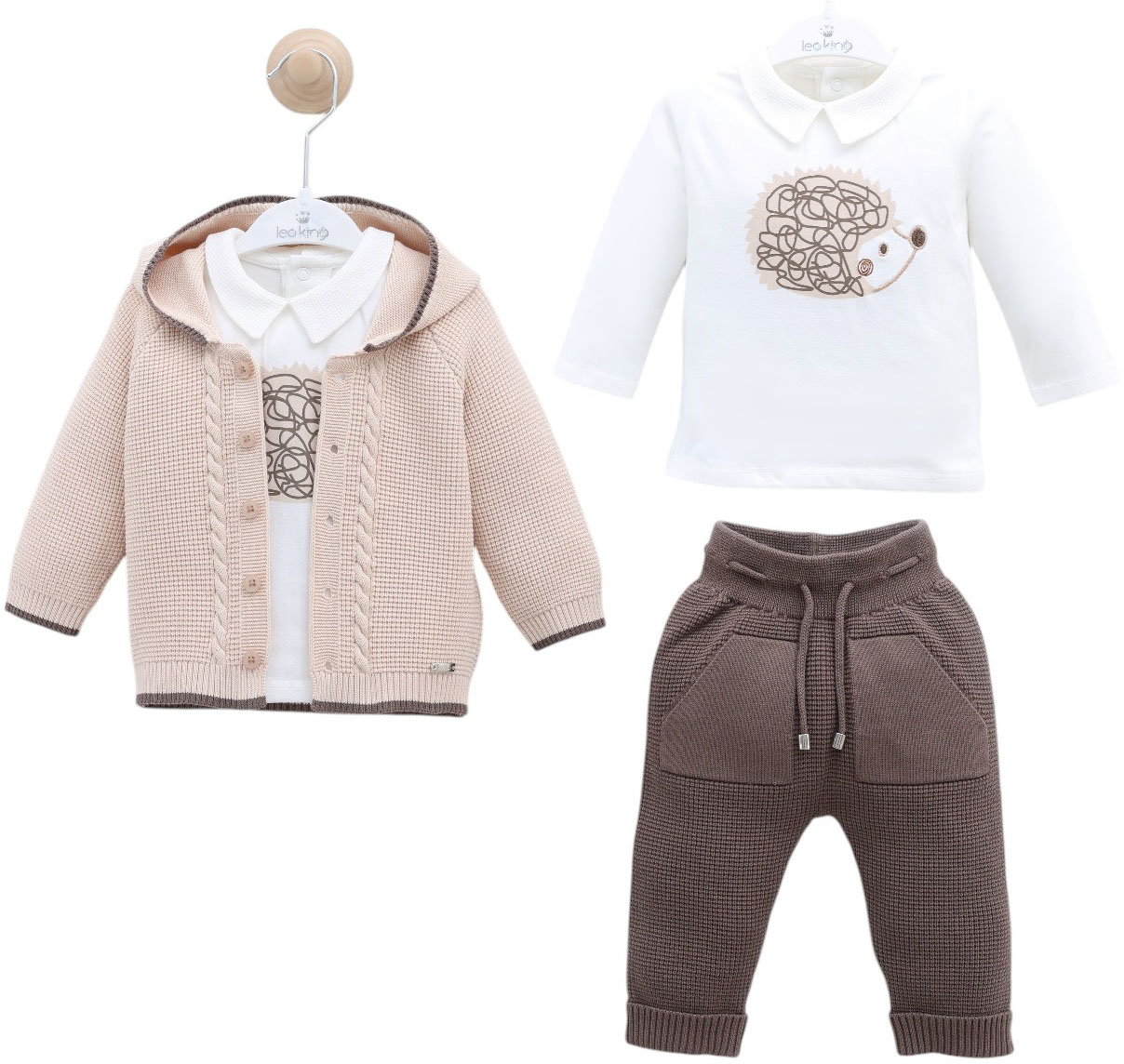 Set sweater+sweater+pants
