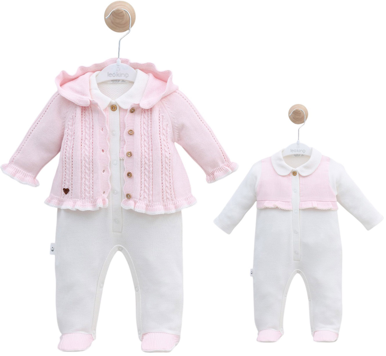 Set overalls+sweater