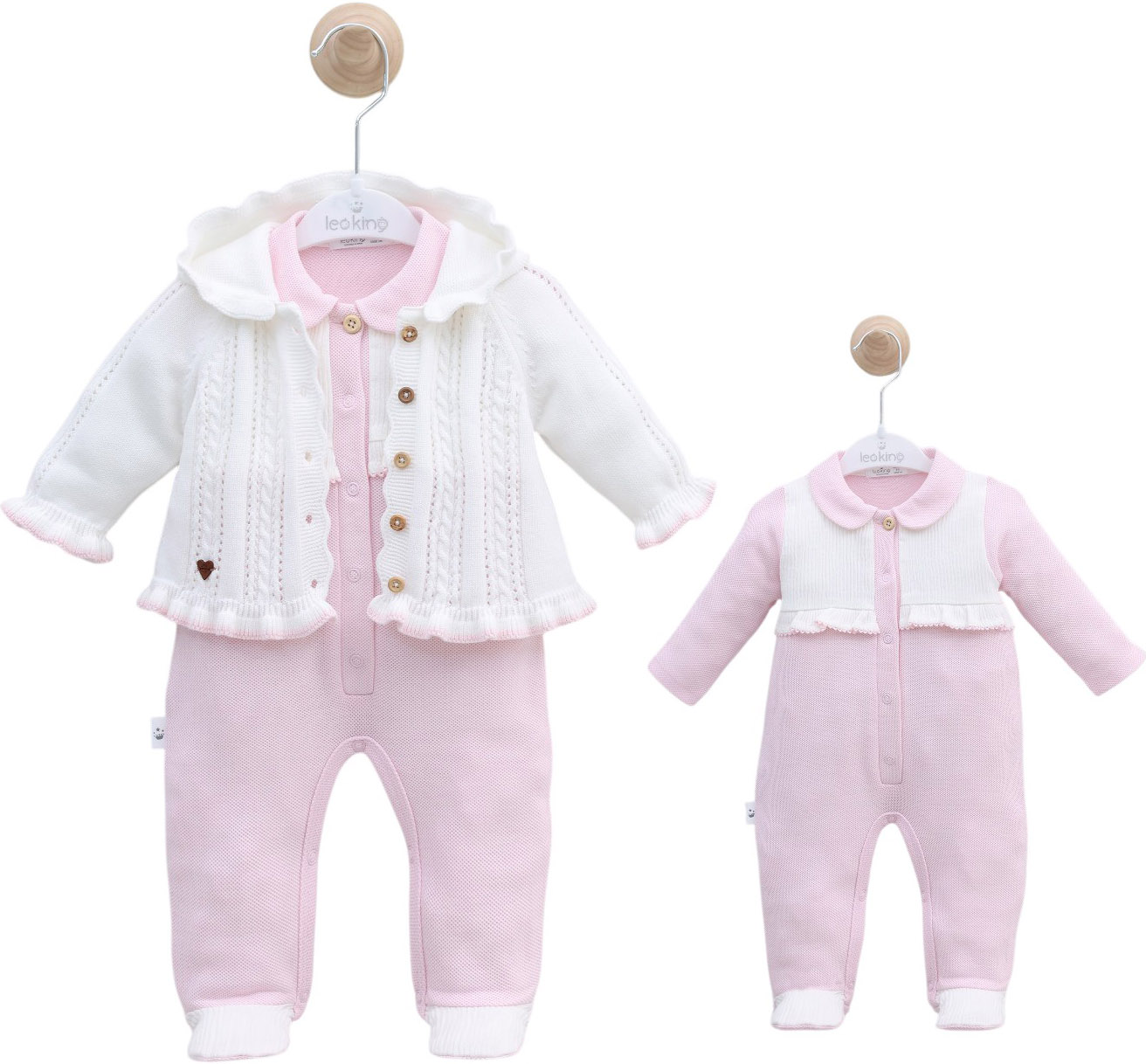 Set overalls+sweater