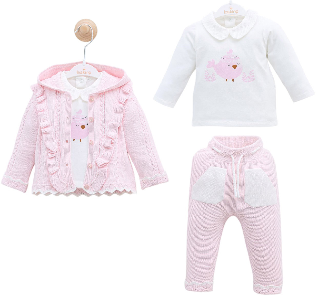 Set sweater+sweater+pants