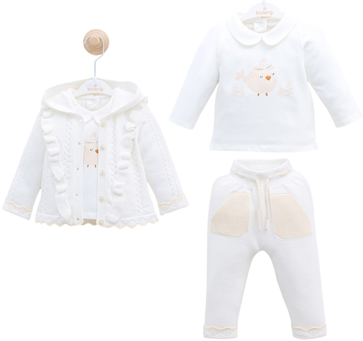 Set sweater+sweater+pants