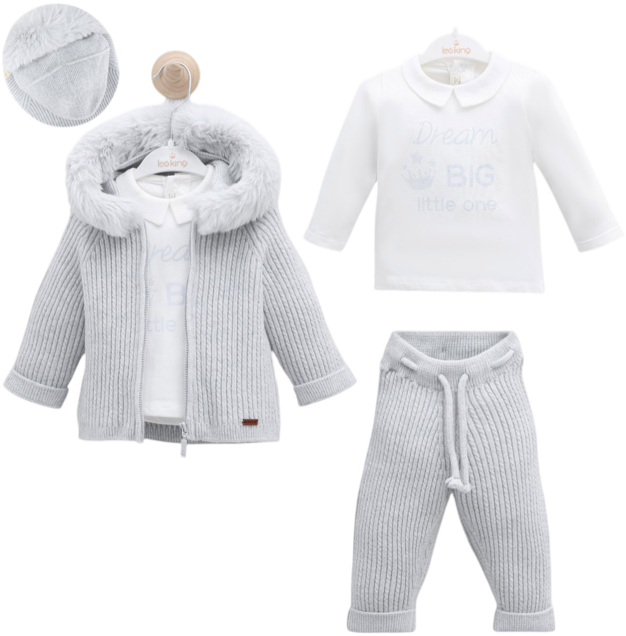 Set sweater+sweater+pants